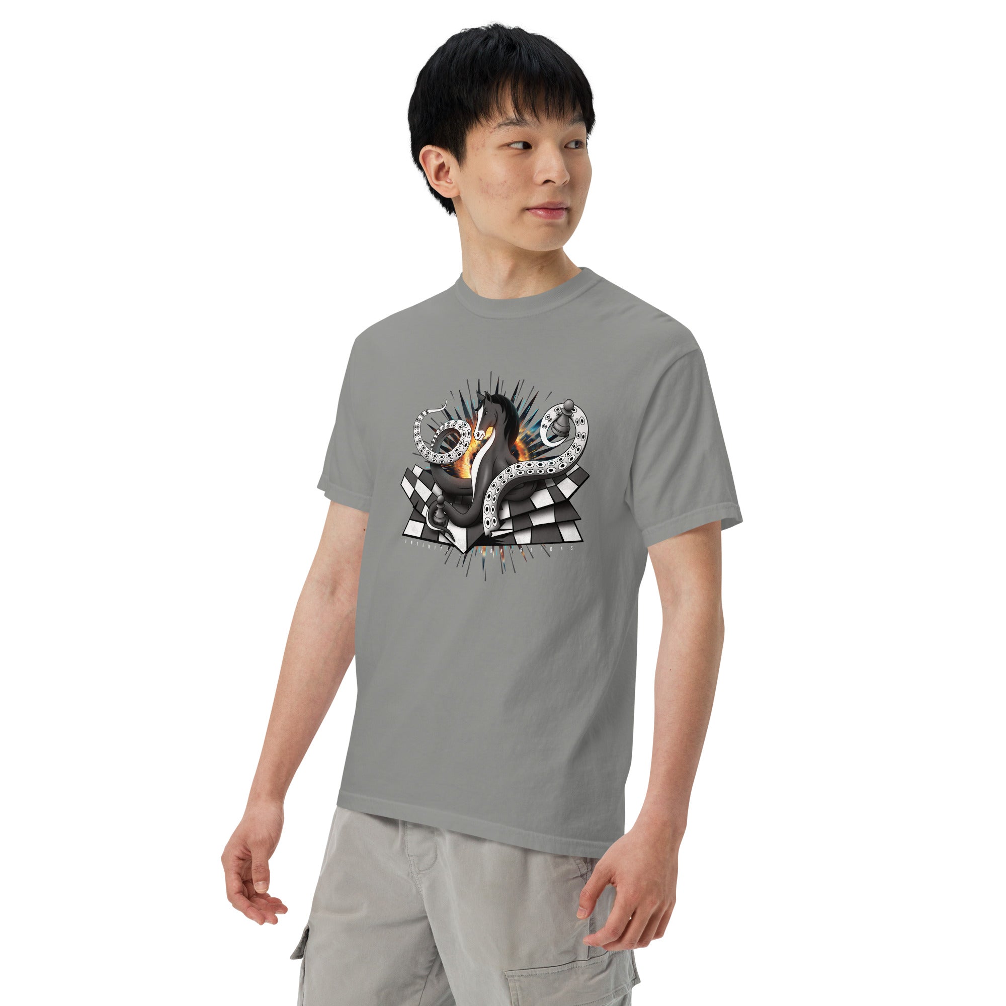 Octopus Knight - Unisex garment-dyed heavyweight t-shirt