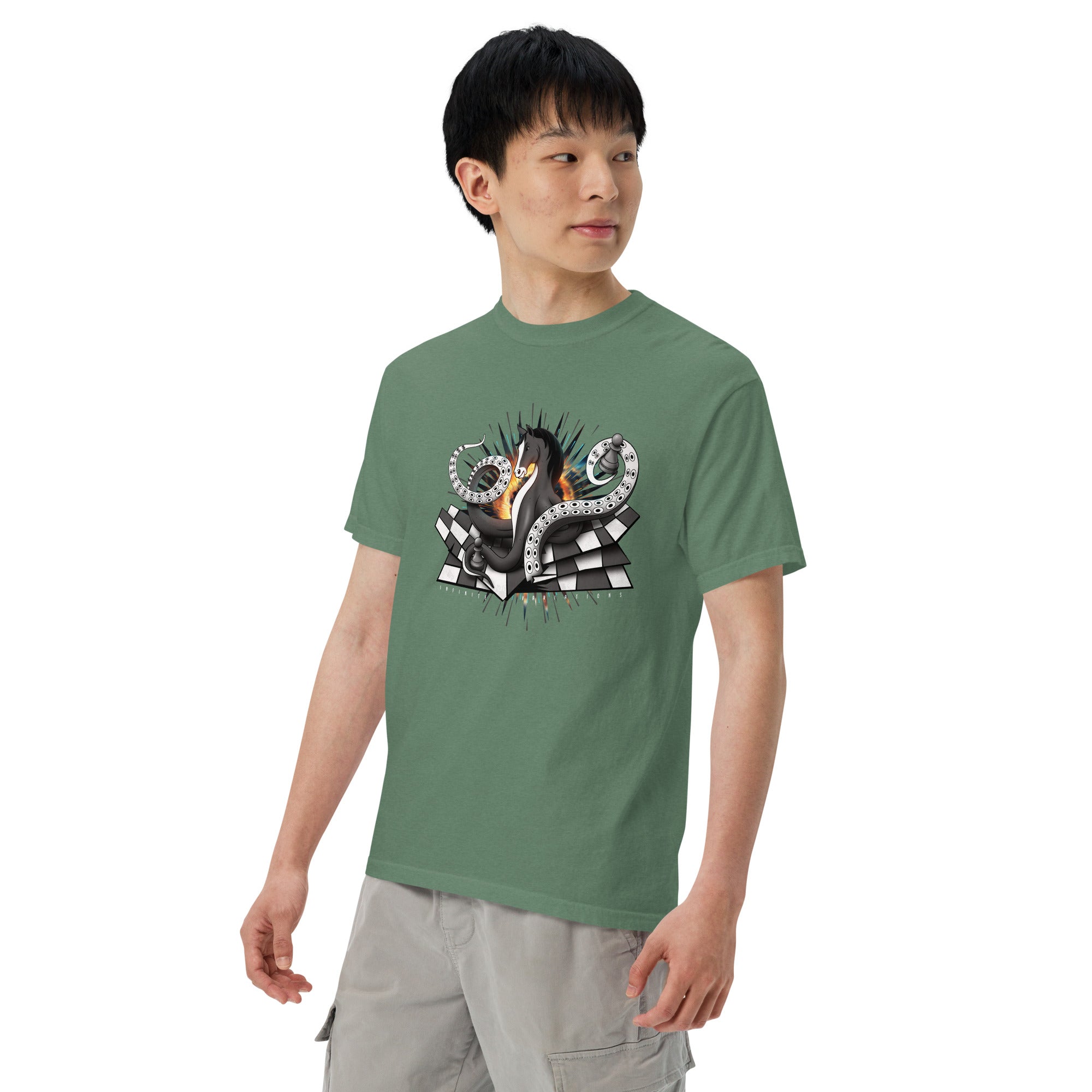 Octopus Knight - Unisex garment-dyed heavyweight t-shirt
