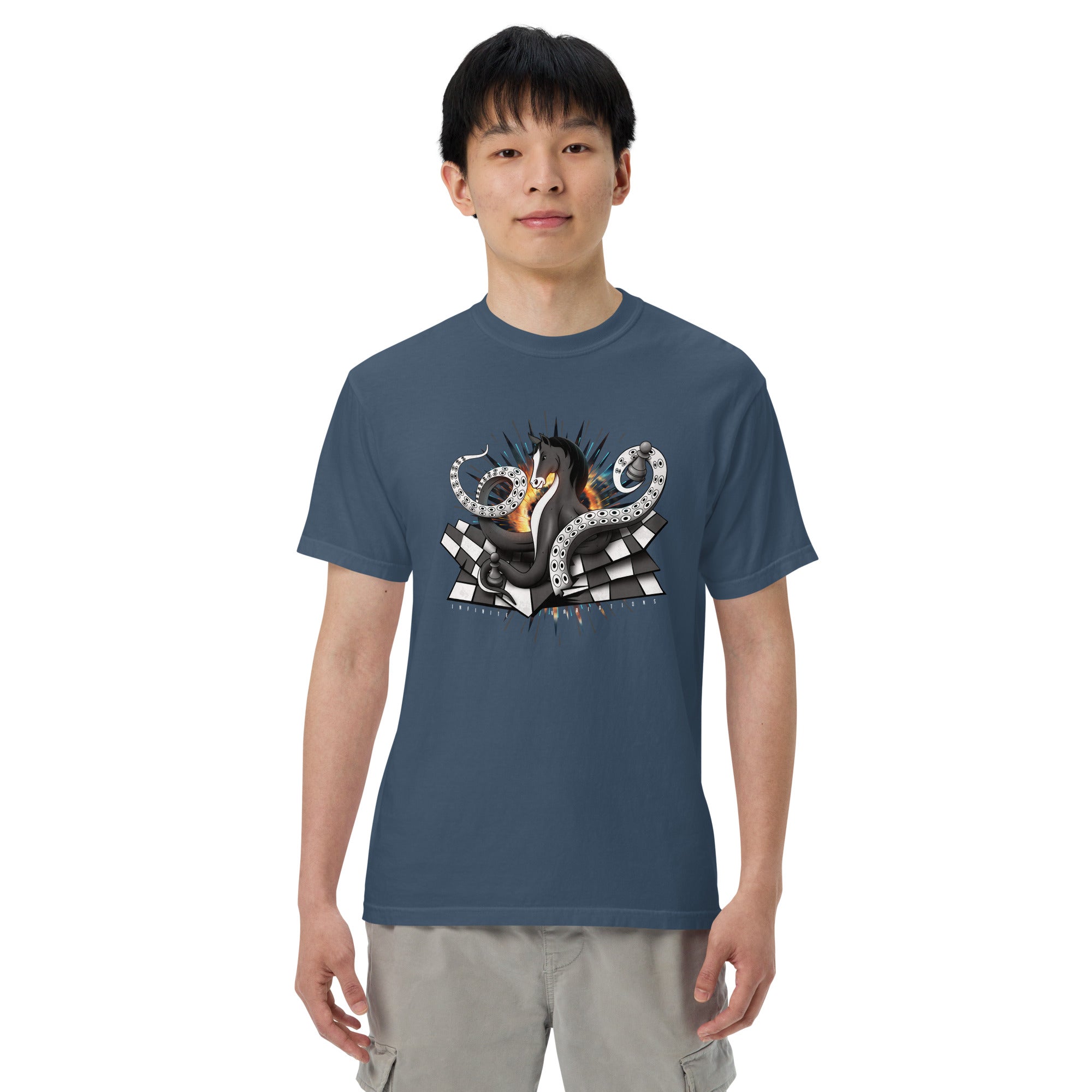 Octopus Knight - Unisex garment-dyed heavyweight t-shirt