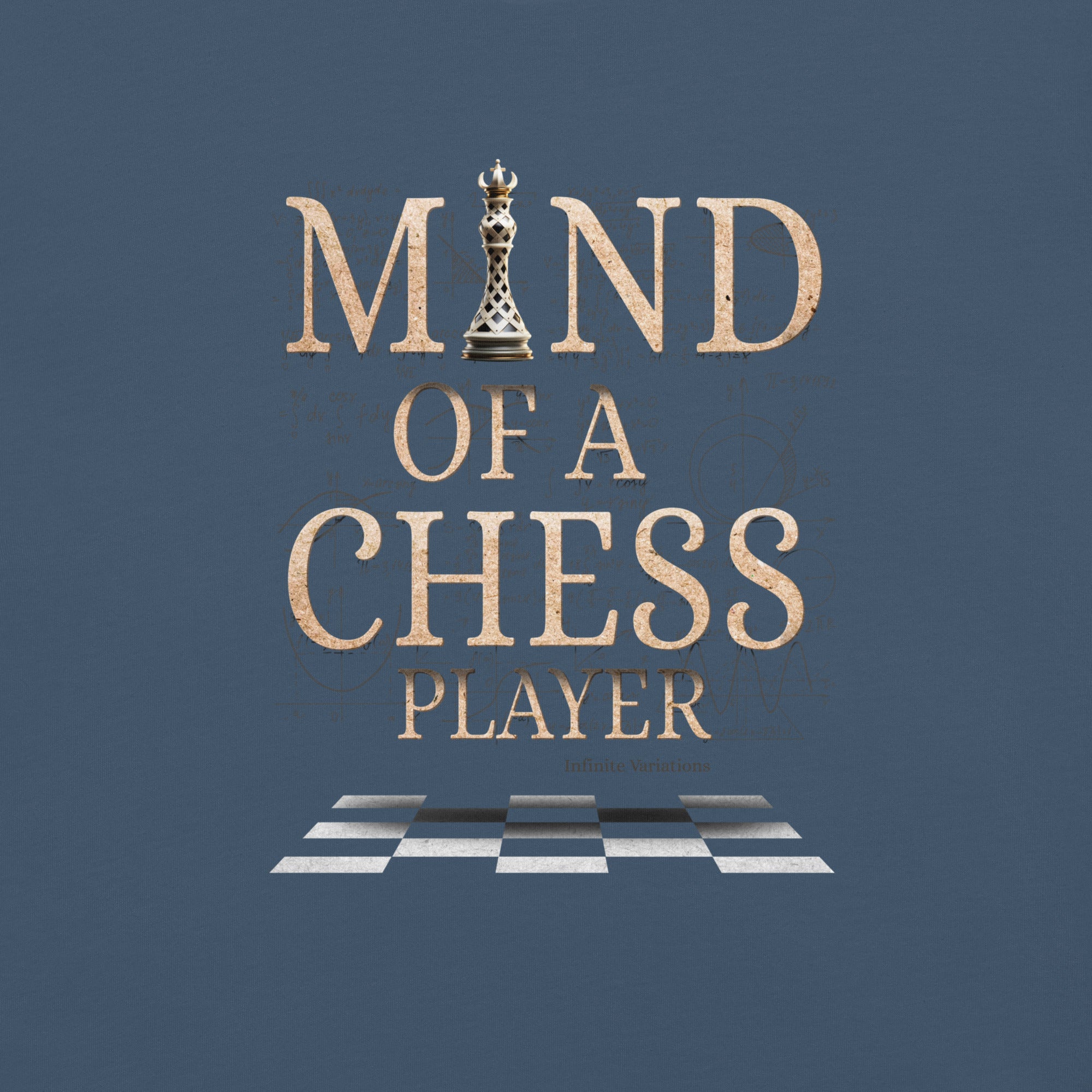 Mind of a Chess Player - Unisex garment-dyed heavyweight t-shirt