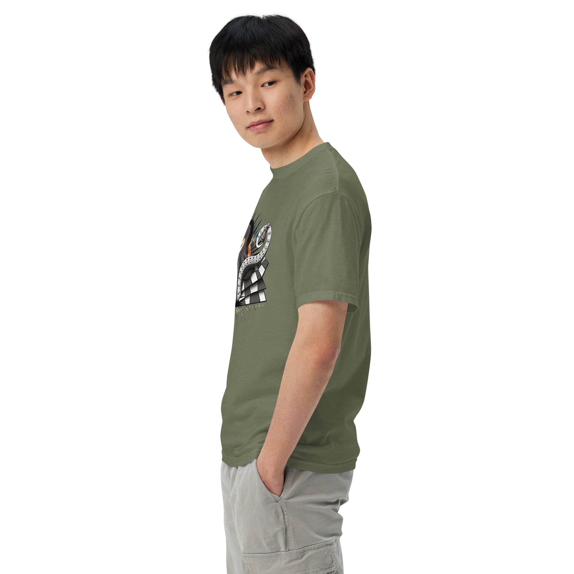 Octopus Knight - Unisex garment-dyed heavyweight t-shirt