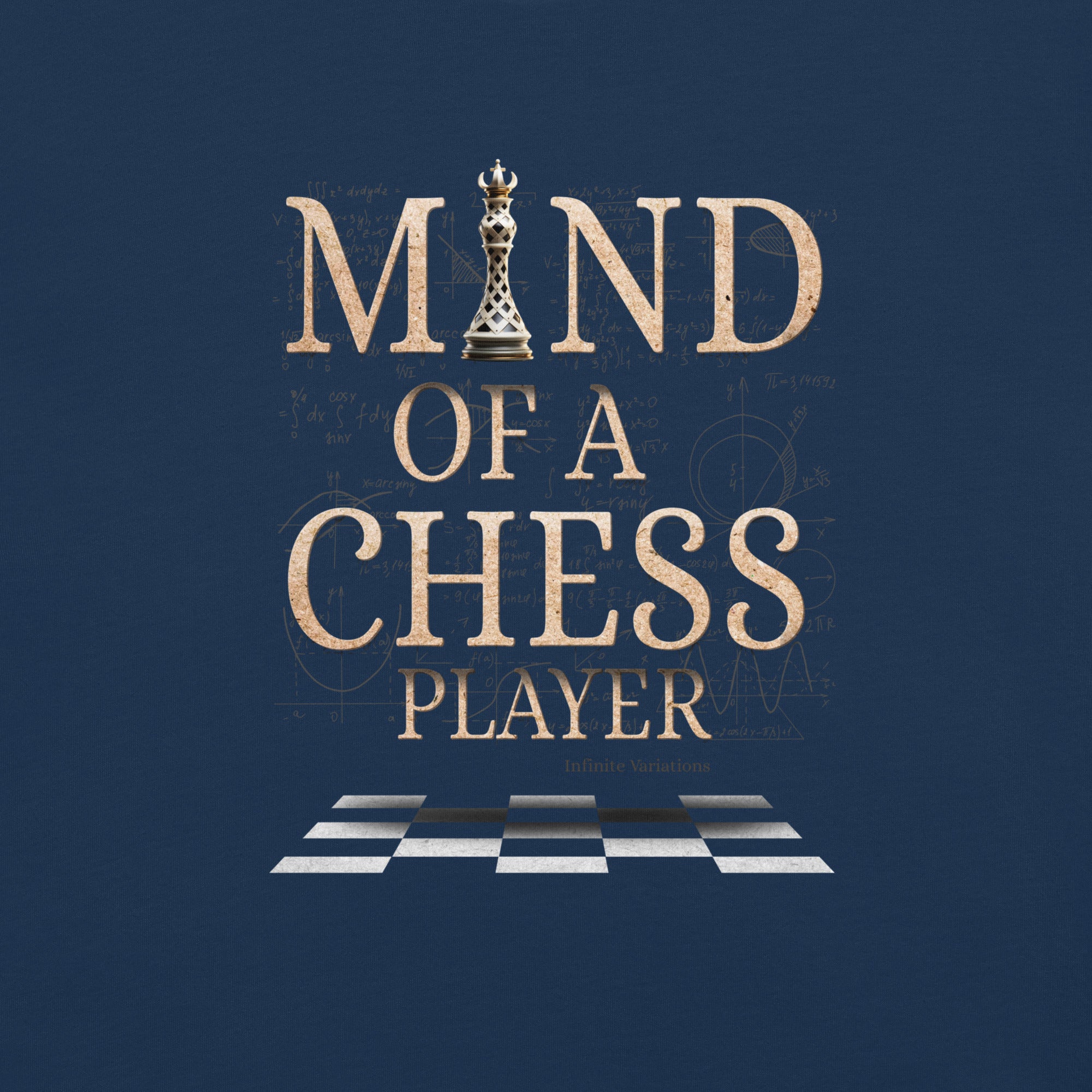 Mind of a Chess Player - Unisex garment-dyed heavyweight t-shirt