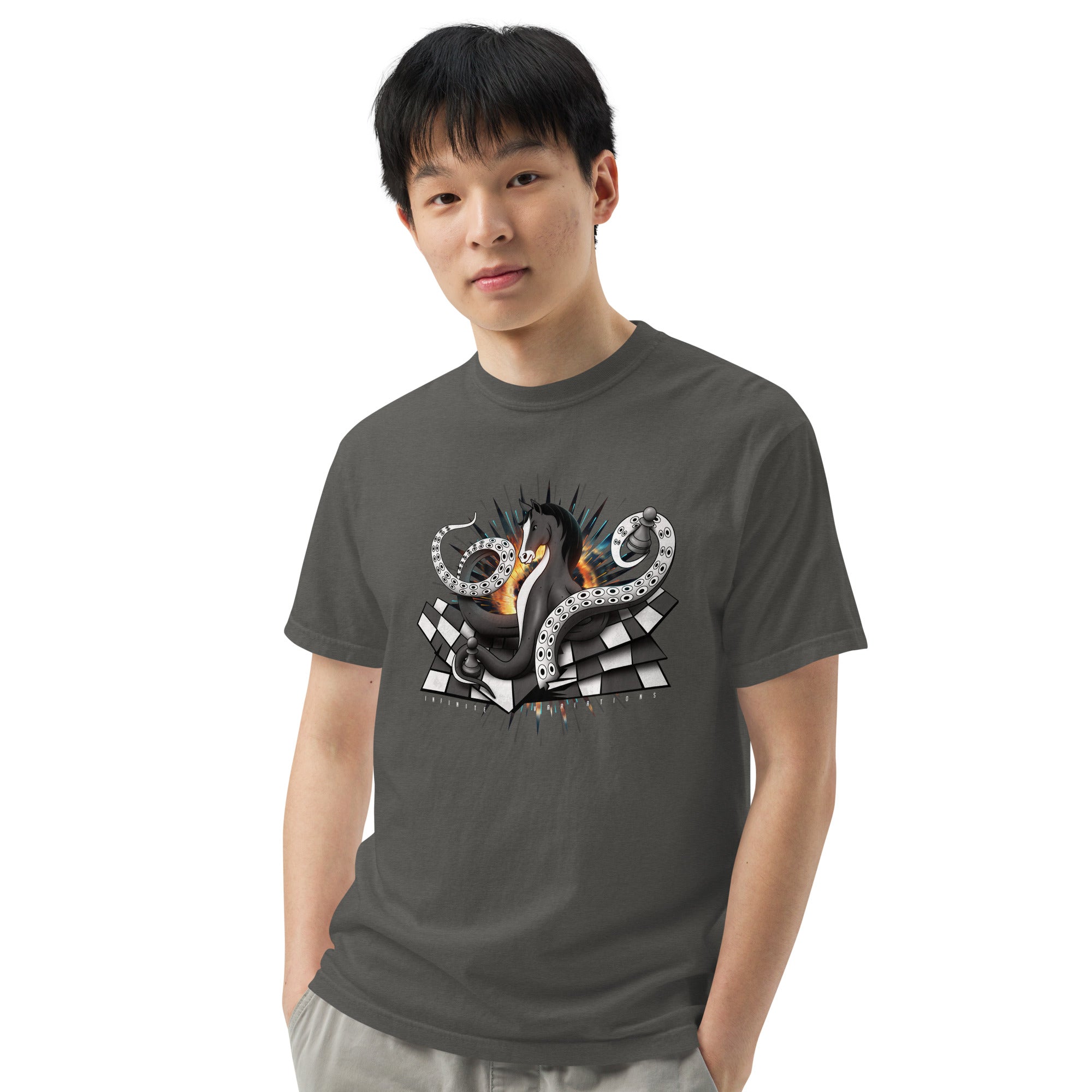 Octopus Knight - Unisex garment-dyed heavyweight t-shirt