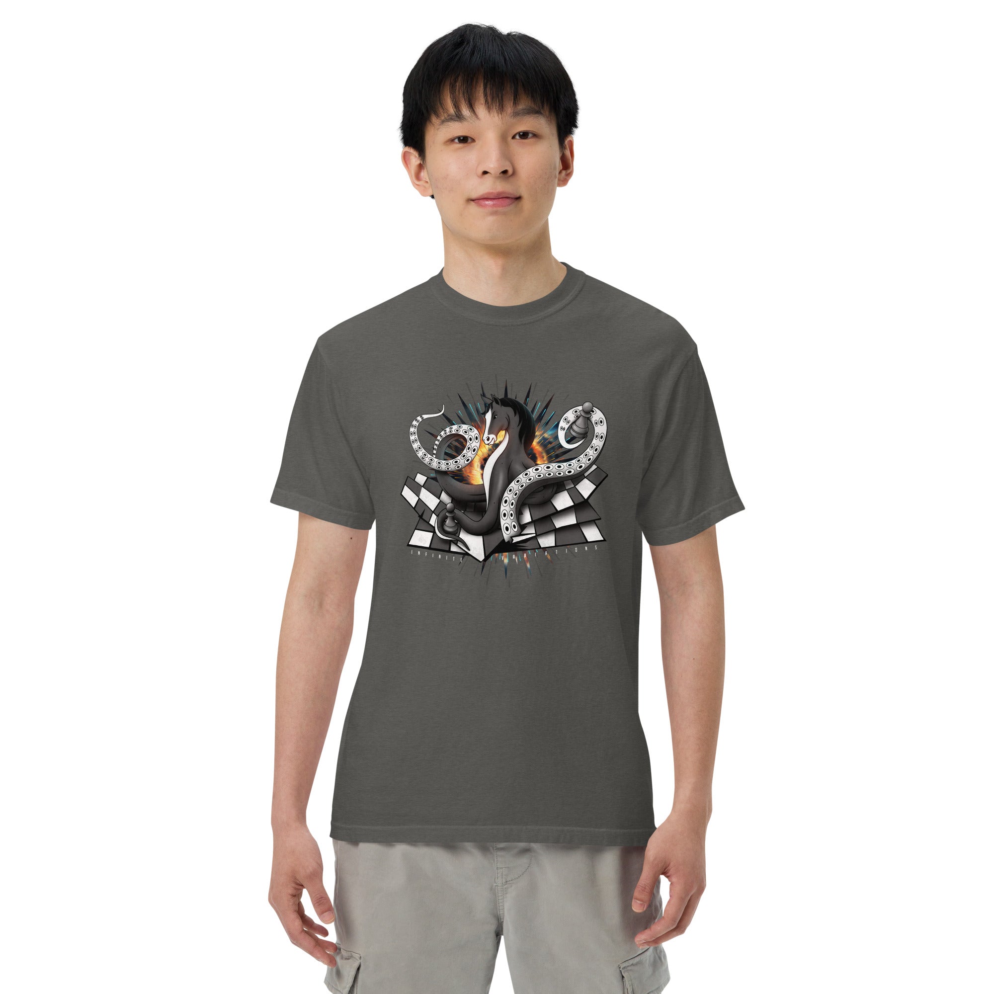 Octopus Knight - Unisex garment-dyed heavyweight t-shirt