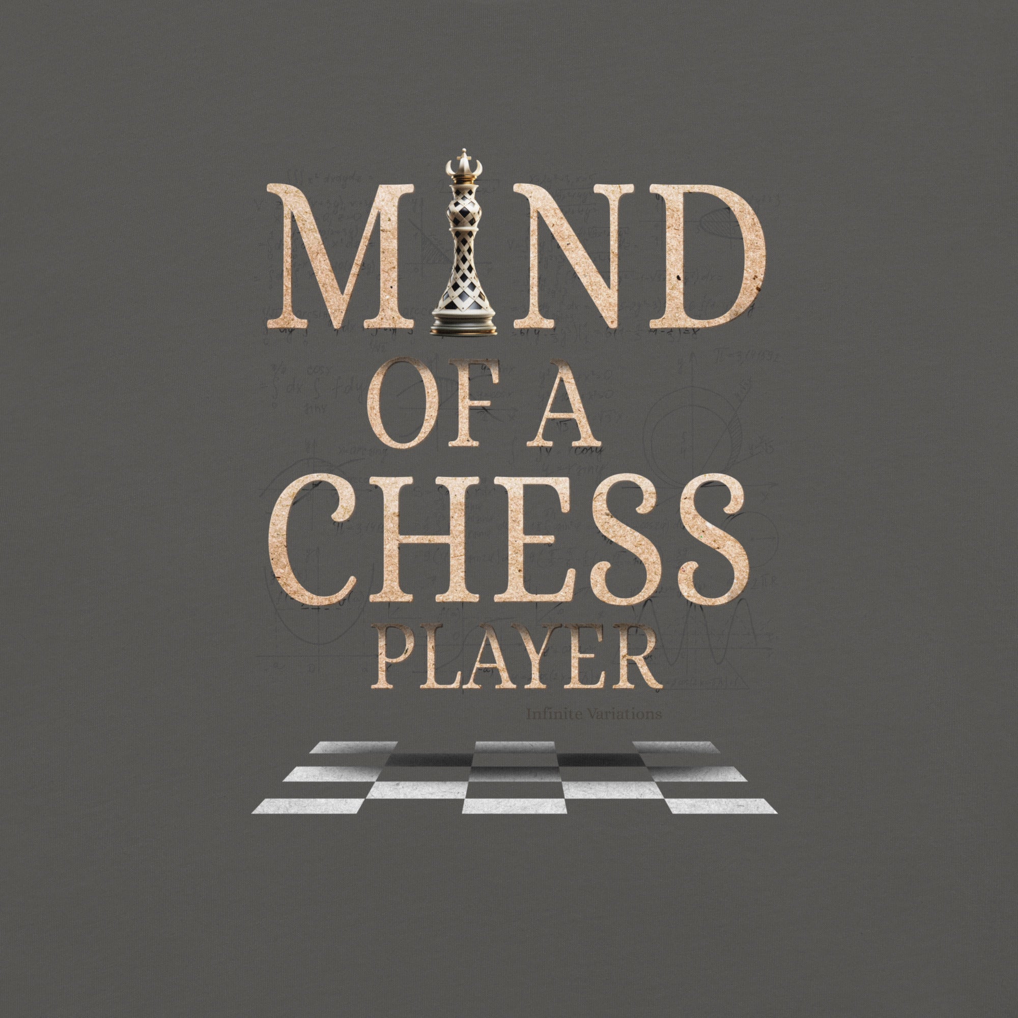 Mind of a Chess Player - Unisex garment-dyed heavyweight t-shirt