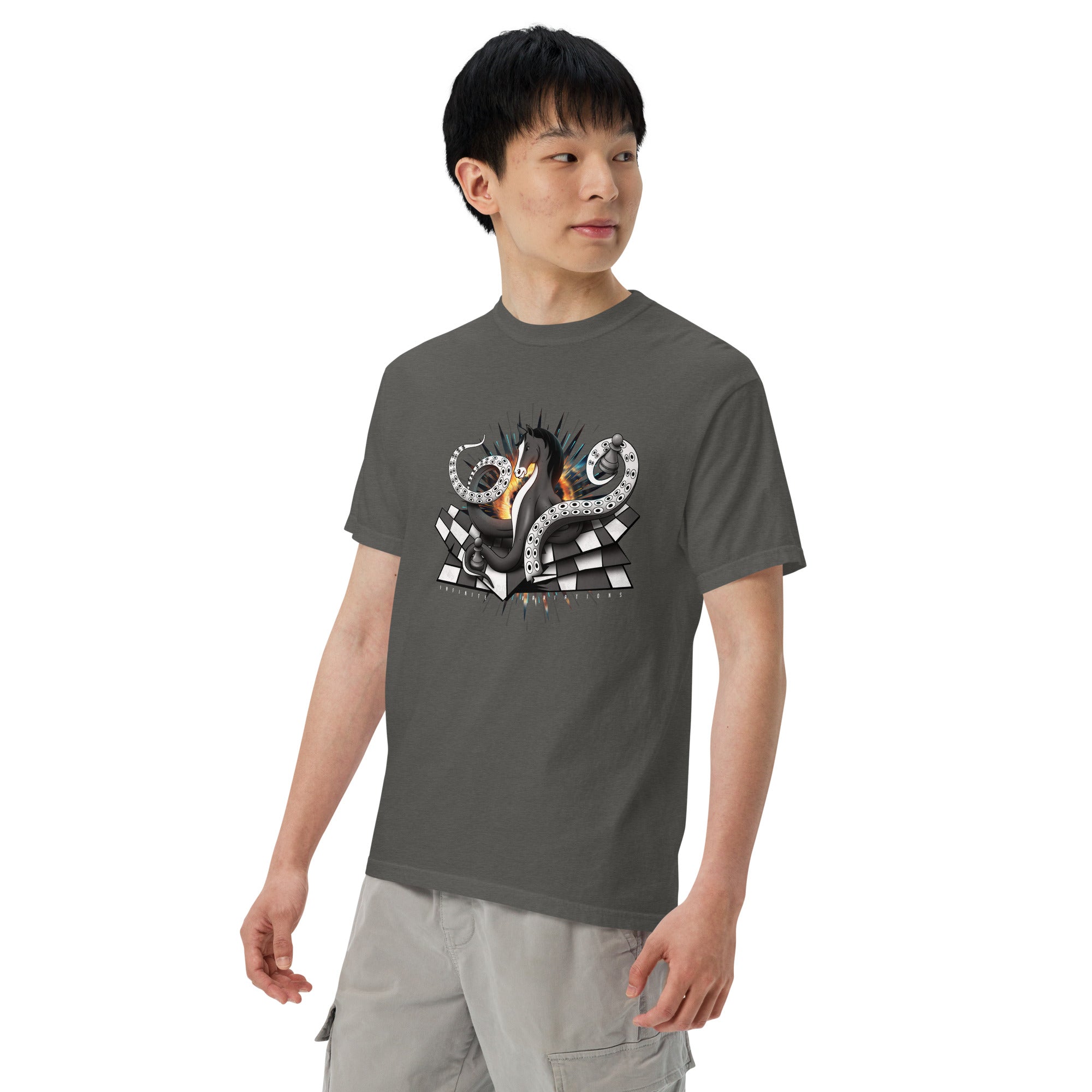 Octopus Knight - Unisex garment-dyed heavyweight t-shirt