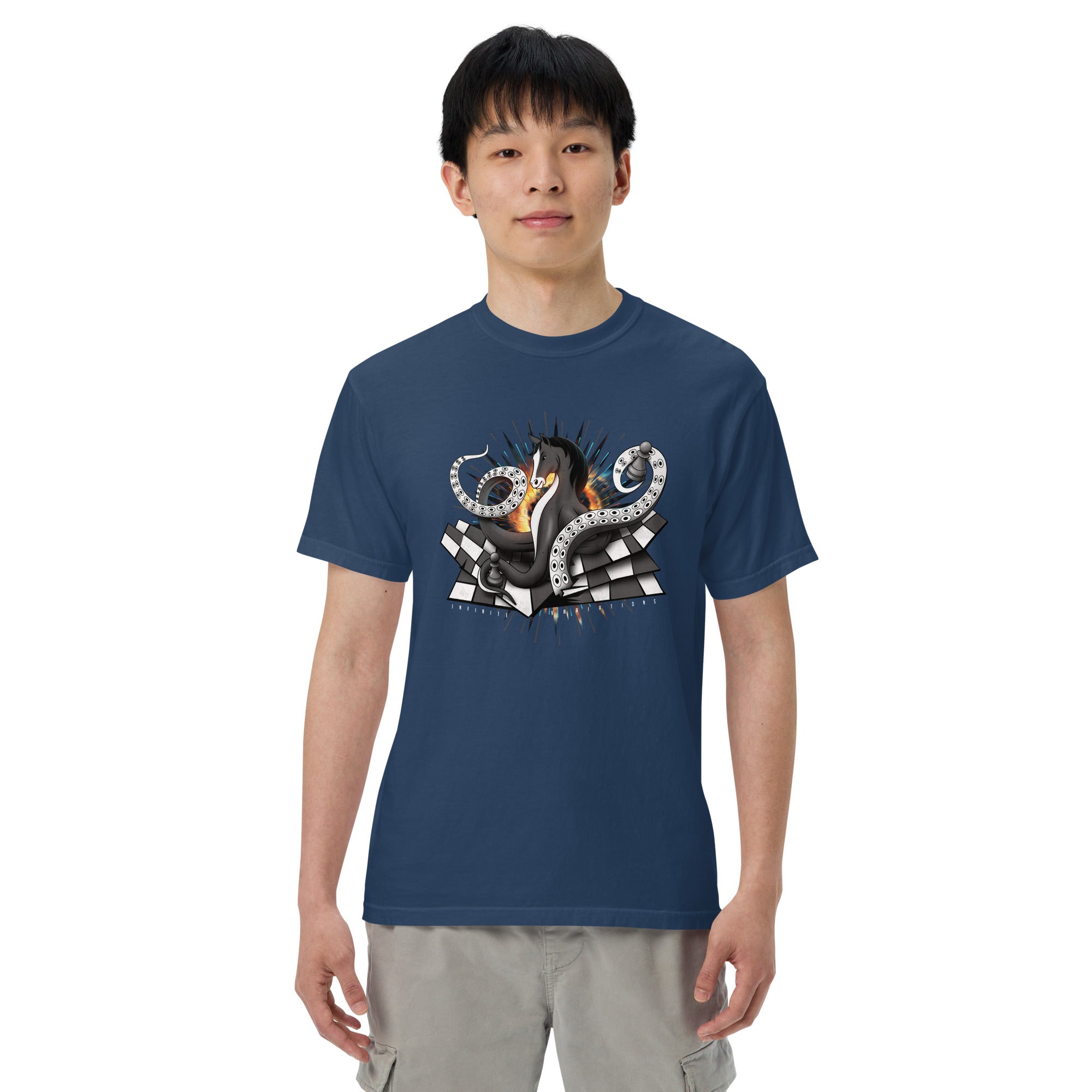 Octopus Knight - Unisex garment-dyed heavyweight t-shirt