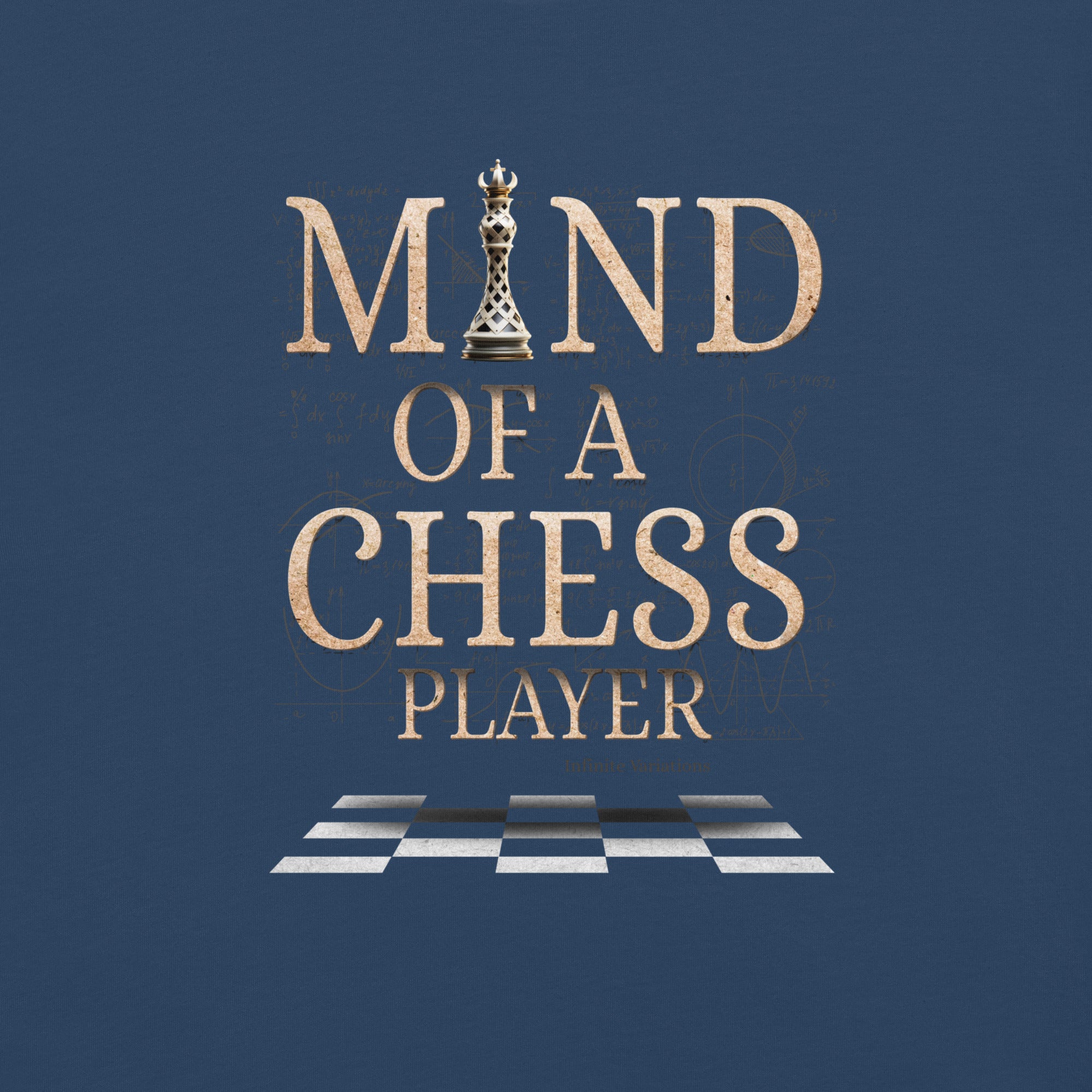 Mind of a Chess Player - Unisex garment-dyed heavyweight t-shirt