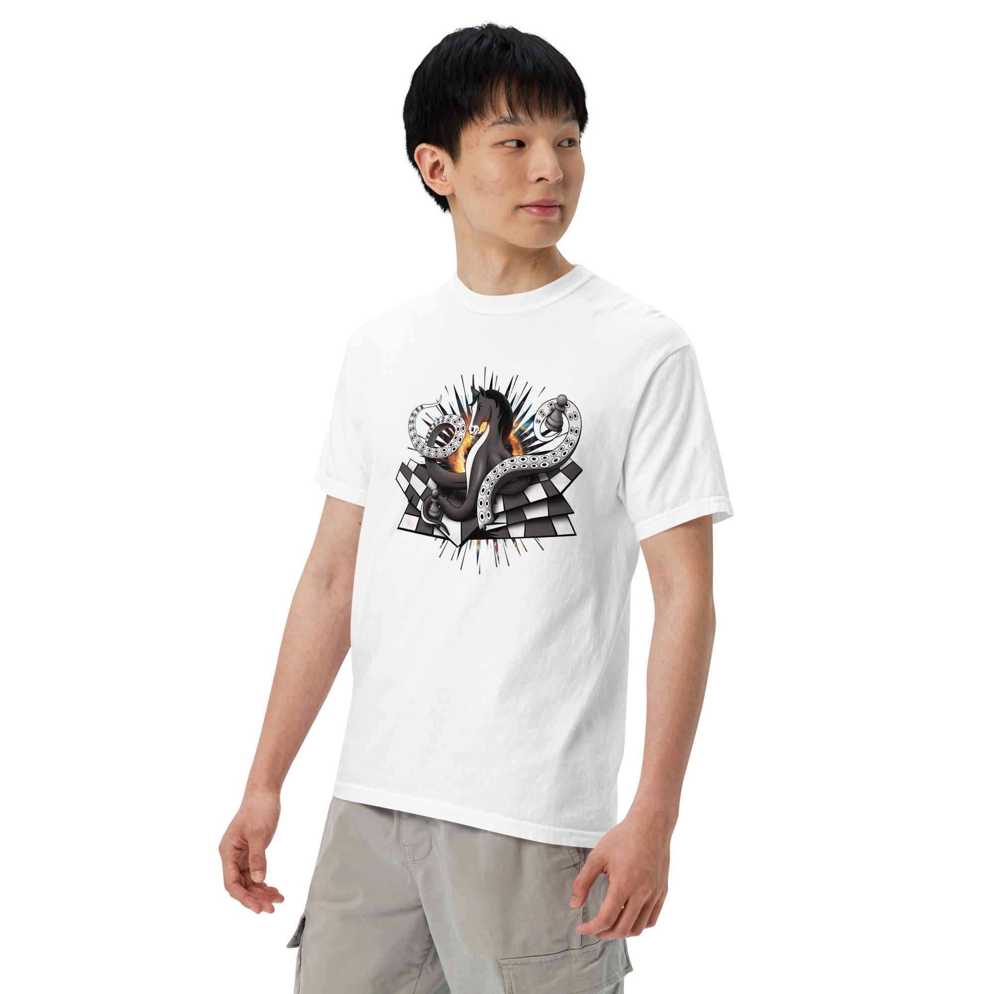 Octopus Knight - Unisex garment-dyed heavyweight t-shirt