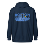 Boston Design - Unisex heavy blend zip hoodie