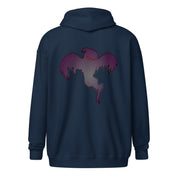 TFRU Ghost Design - Unisex heavy blend zip hoodie