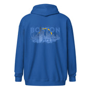 Boston Design - Unisex heavy blend zip hoodie