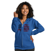 American Design - Split - Unisex heavy blend zip hoodie
