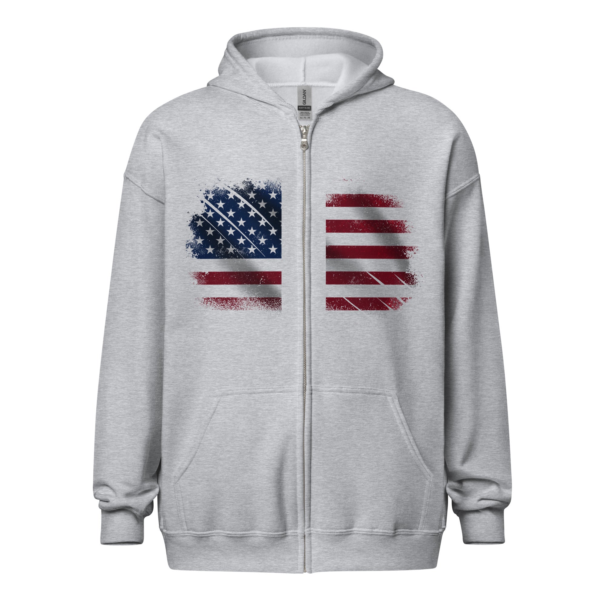 American Design - Split - Unisex heavy blend zip hoodie