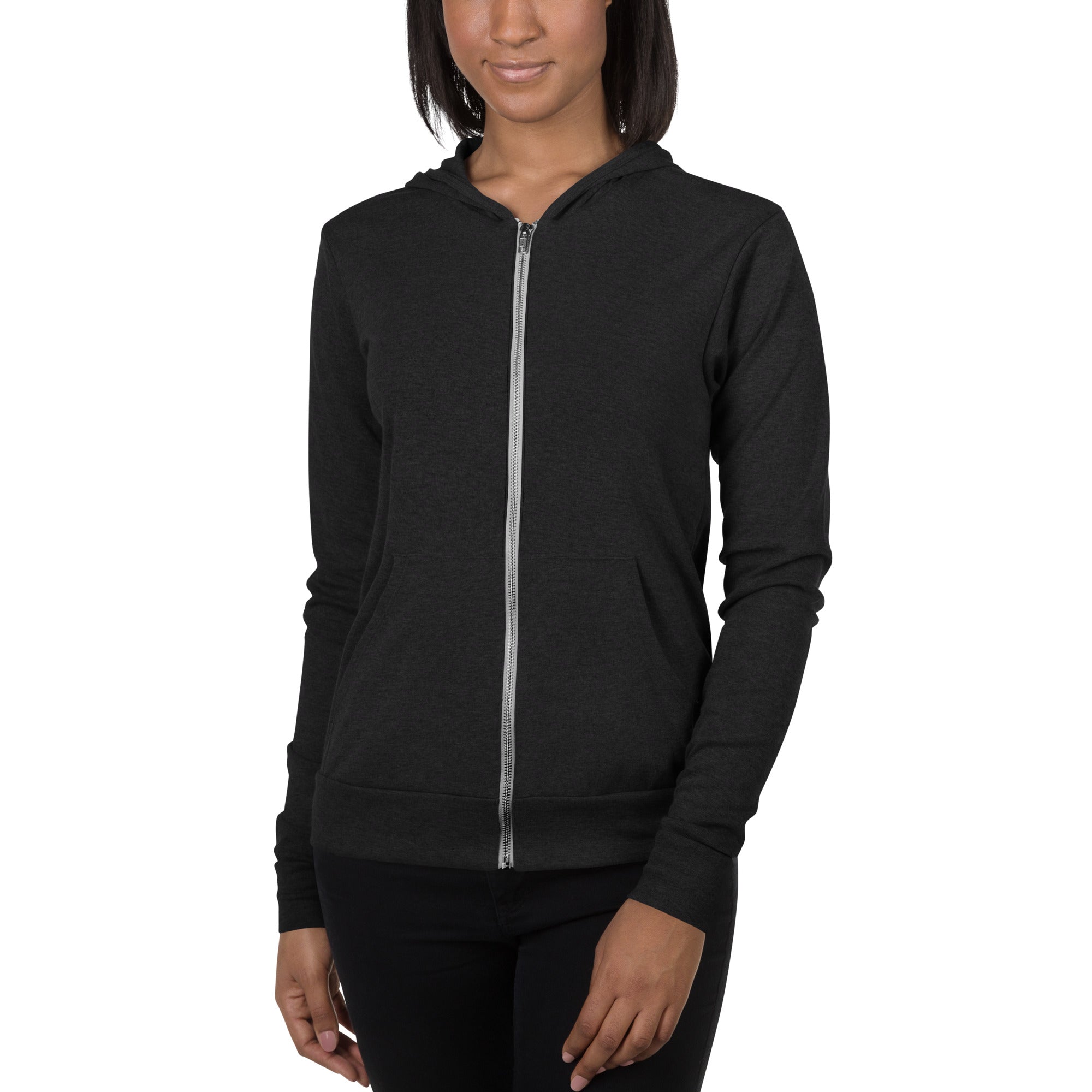 Boston Design - Lightweight Unisex zip hoodie