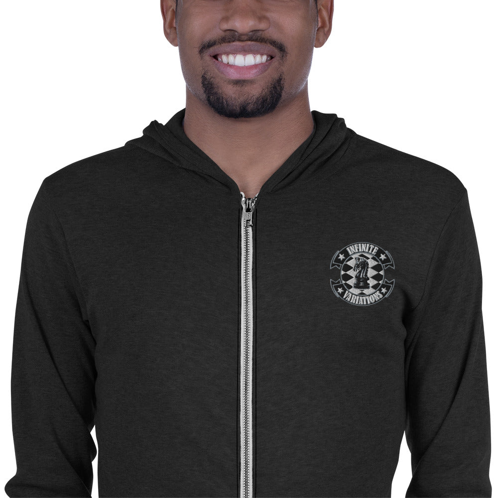 Infinite Variations - Lightweight - Unisex zip hoodie