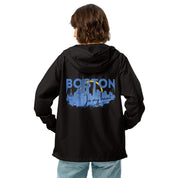 Boston Design - Unisex lightweight zip up windbreaker