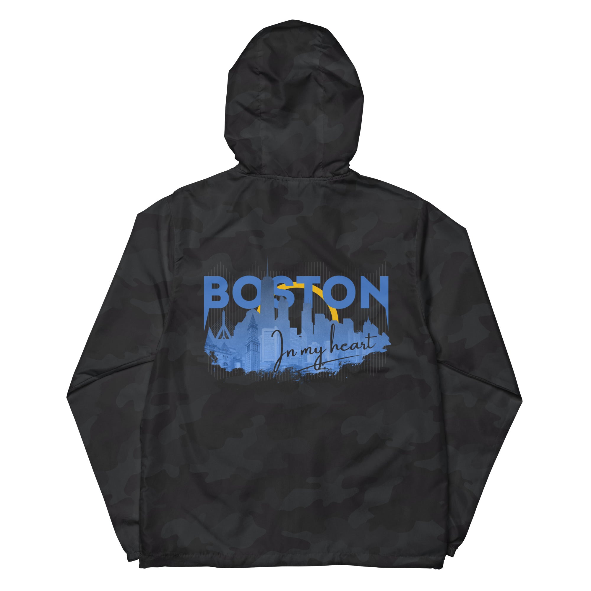 Boston Design - Unisex lightweight zip up windbreaker