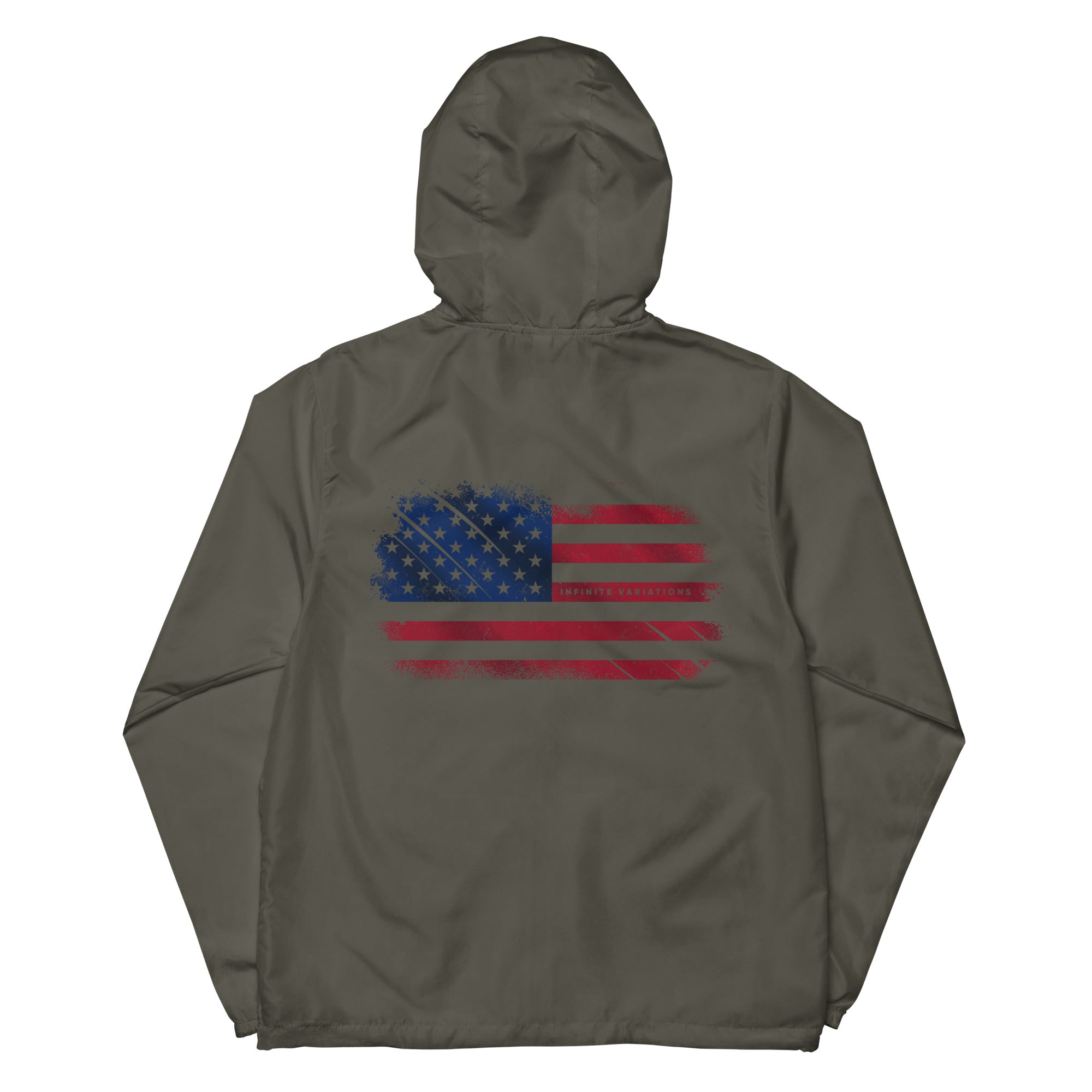American Design II - Unisex lightweight zip up windbreaker