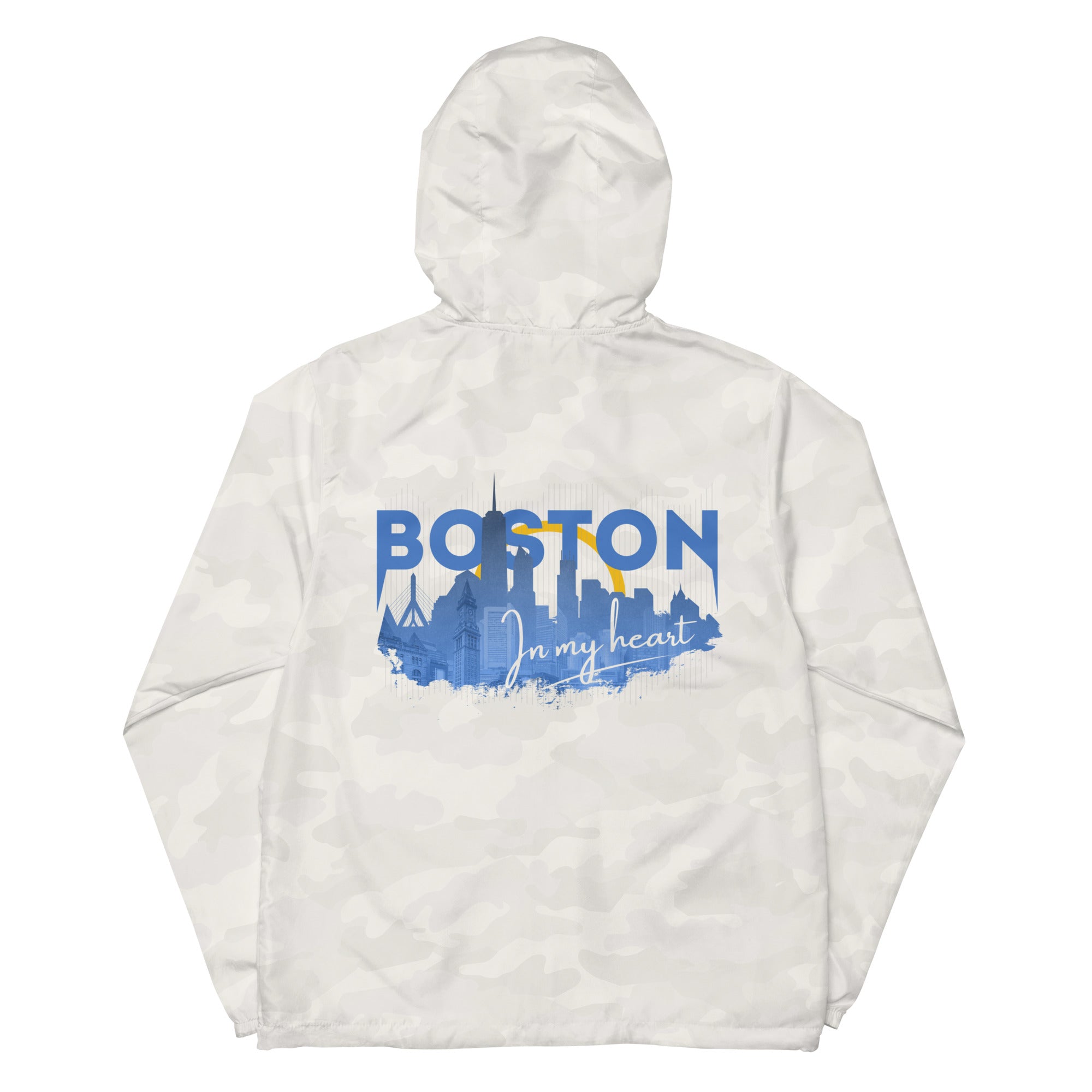 Boston Design - Unisex lightweight zip up windbreaker