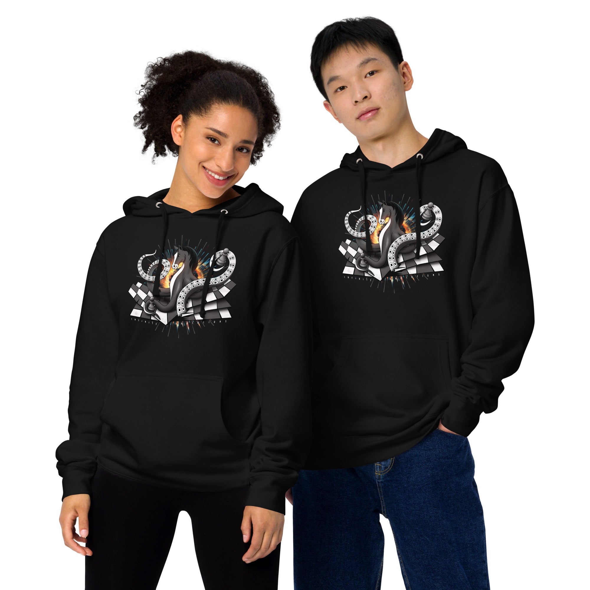 Octopus Knight - Unisex midweight hoodie