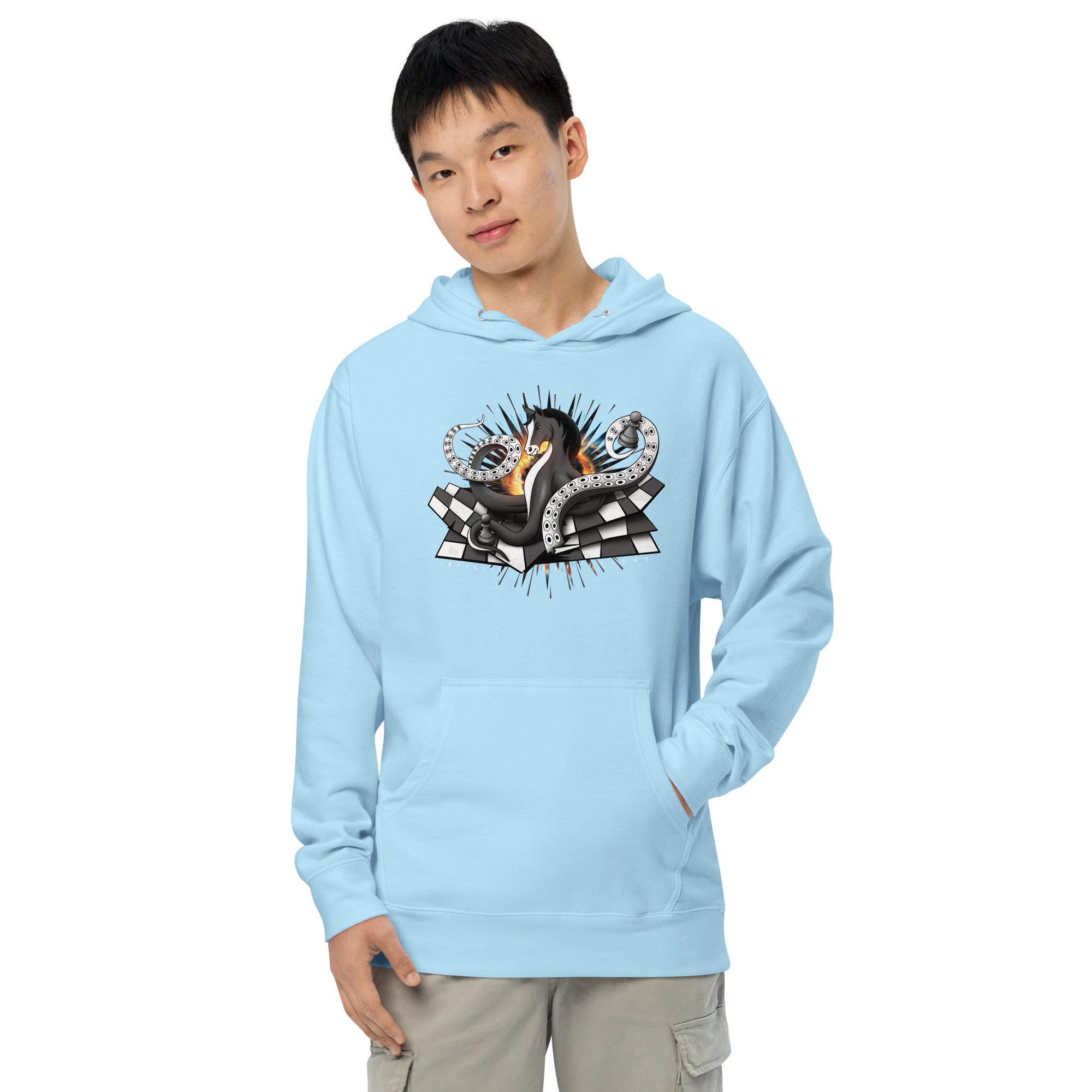 Octopus Knight - Unisex midweight hoodie