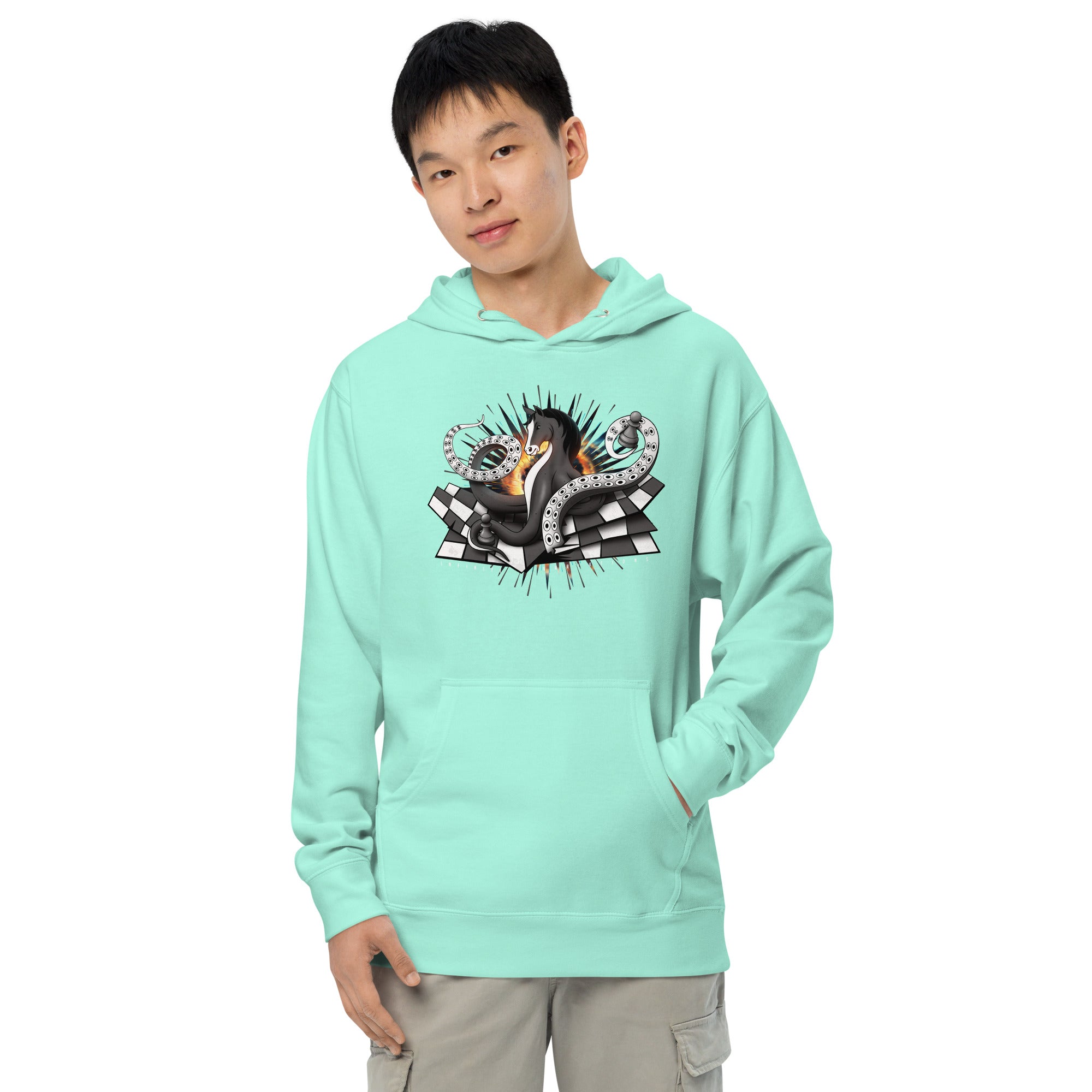 Octopus Knight - Unisex midweight hoodie
