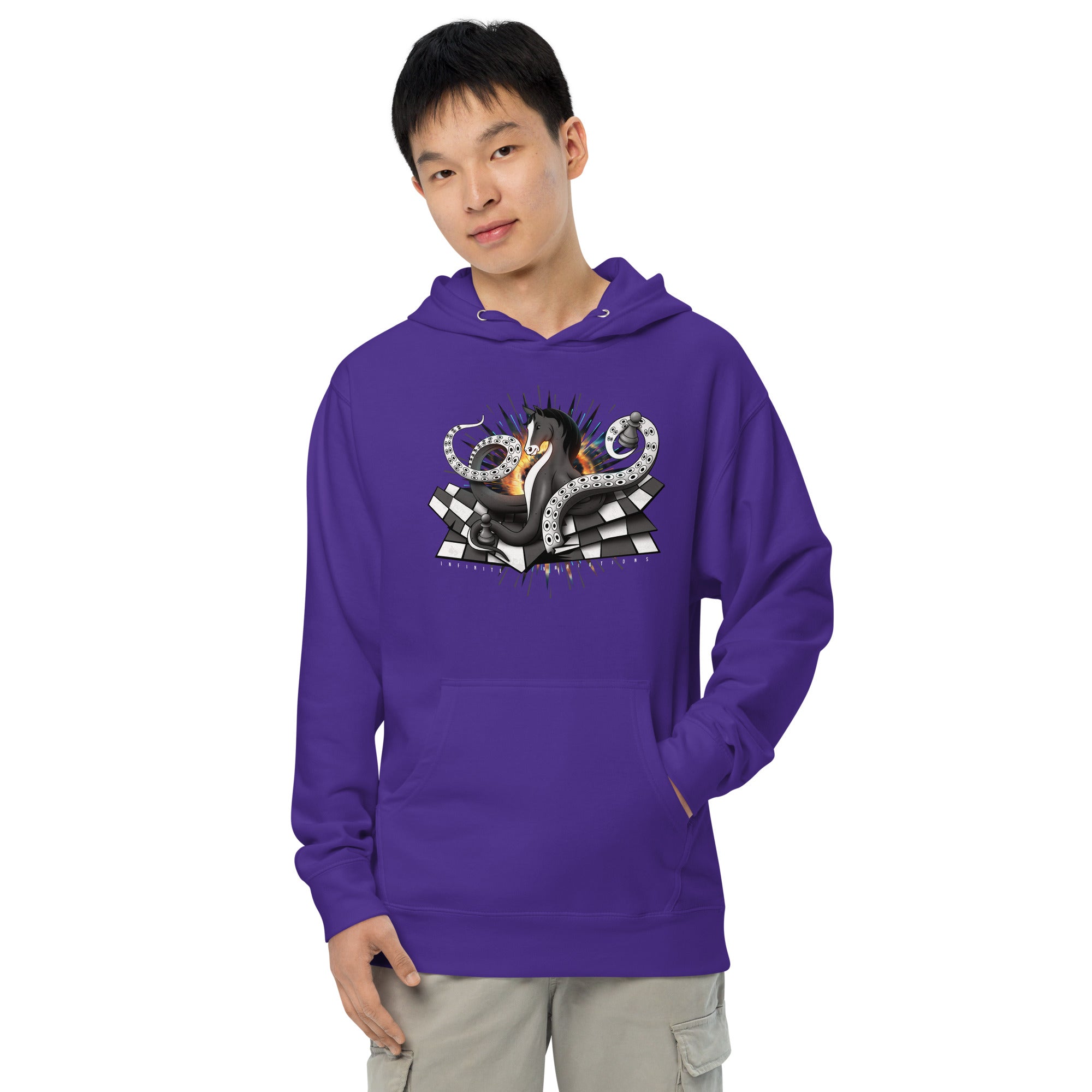 Octopus Knight - Unisex midweight hoodie