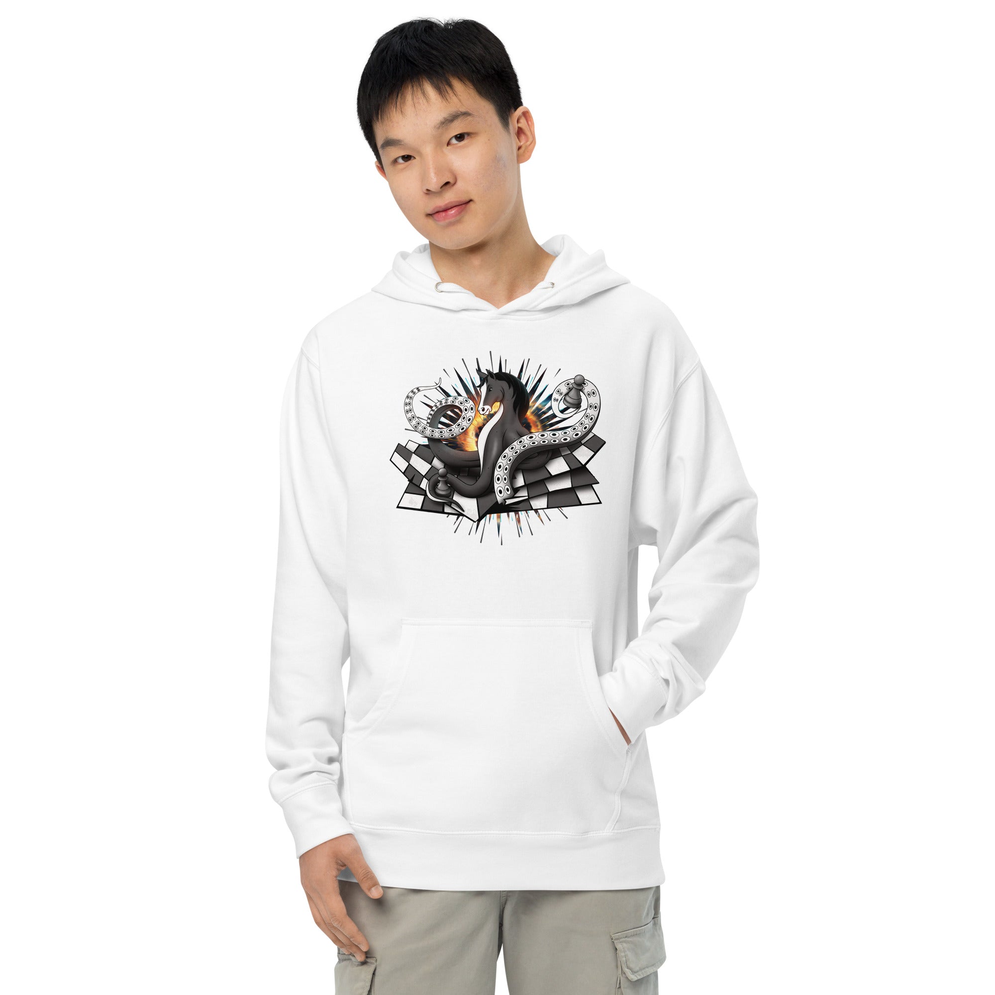 Octopus Knight - Unisex midweight hoodie