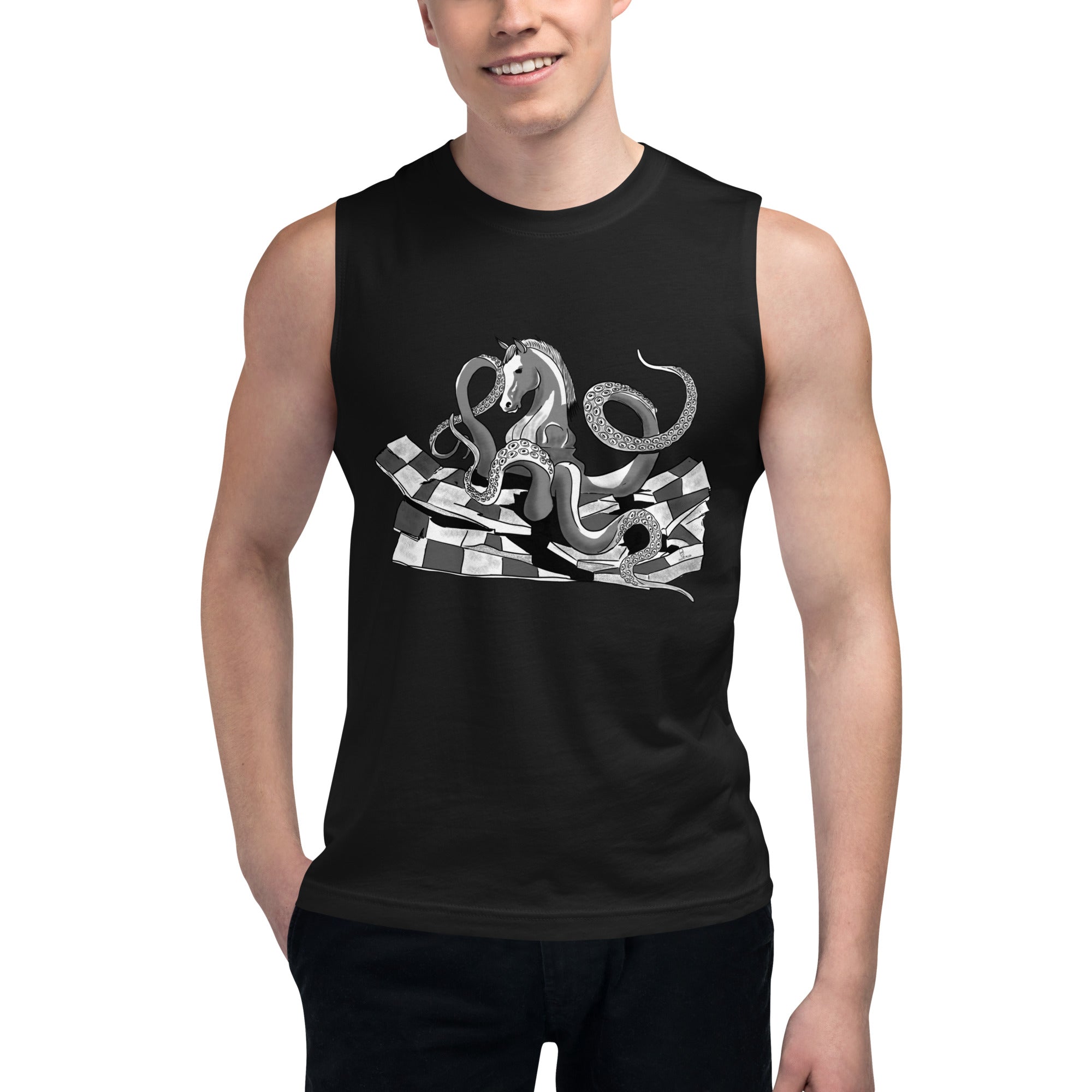 Octopus Knight - Muscle Shirt
