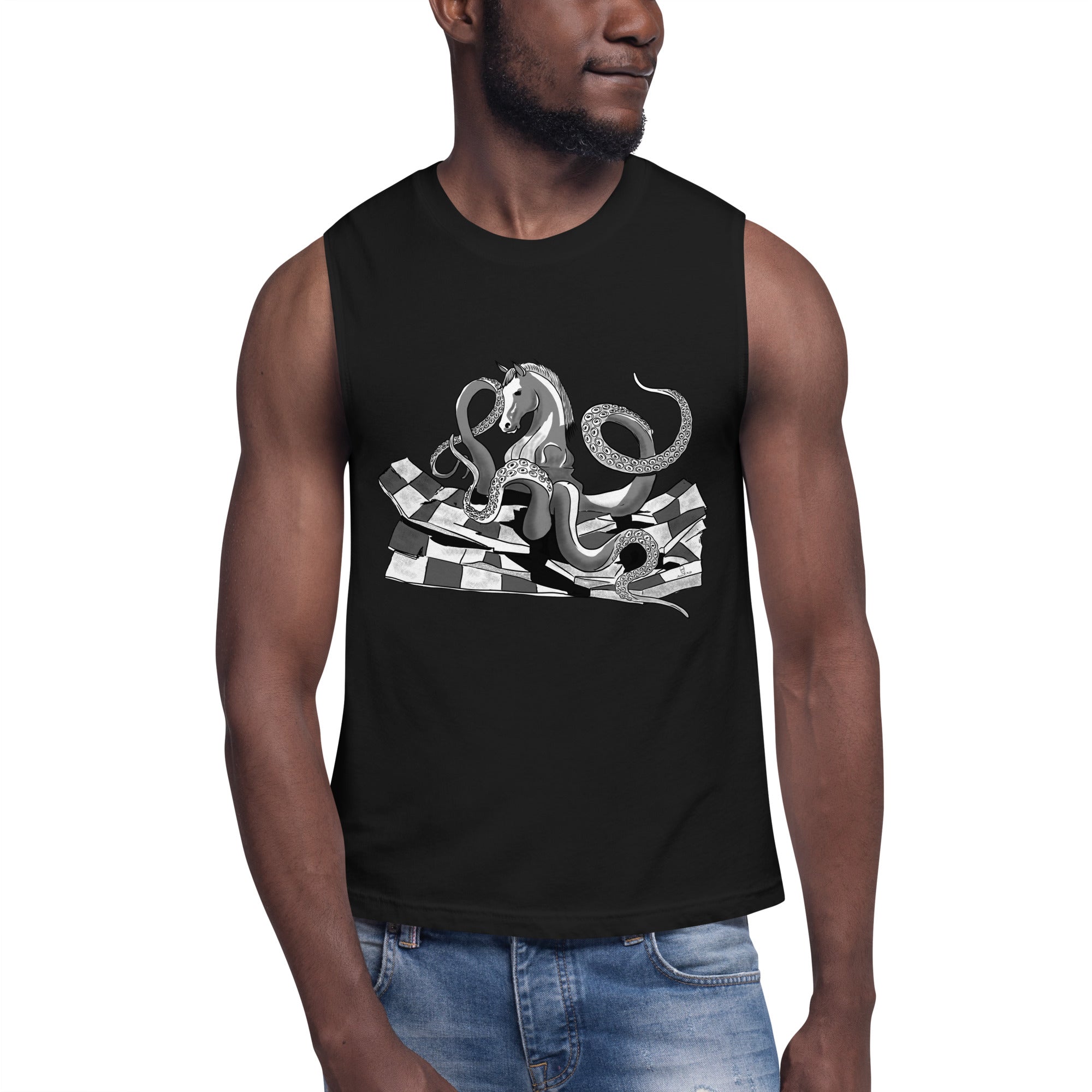Octopus Knight - Muscle Shirt