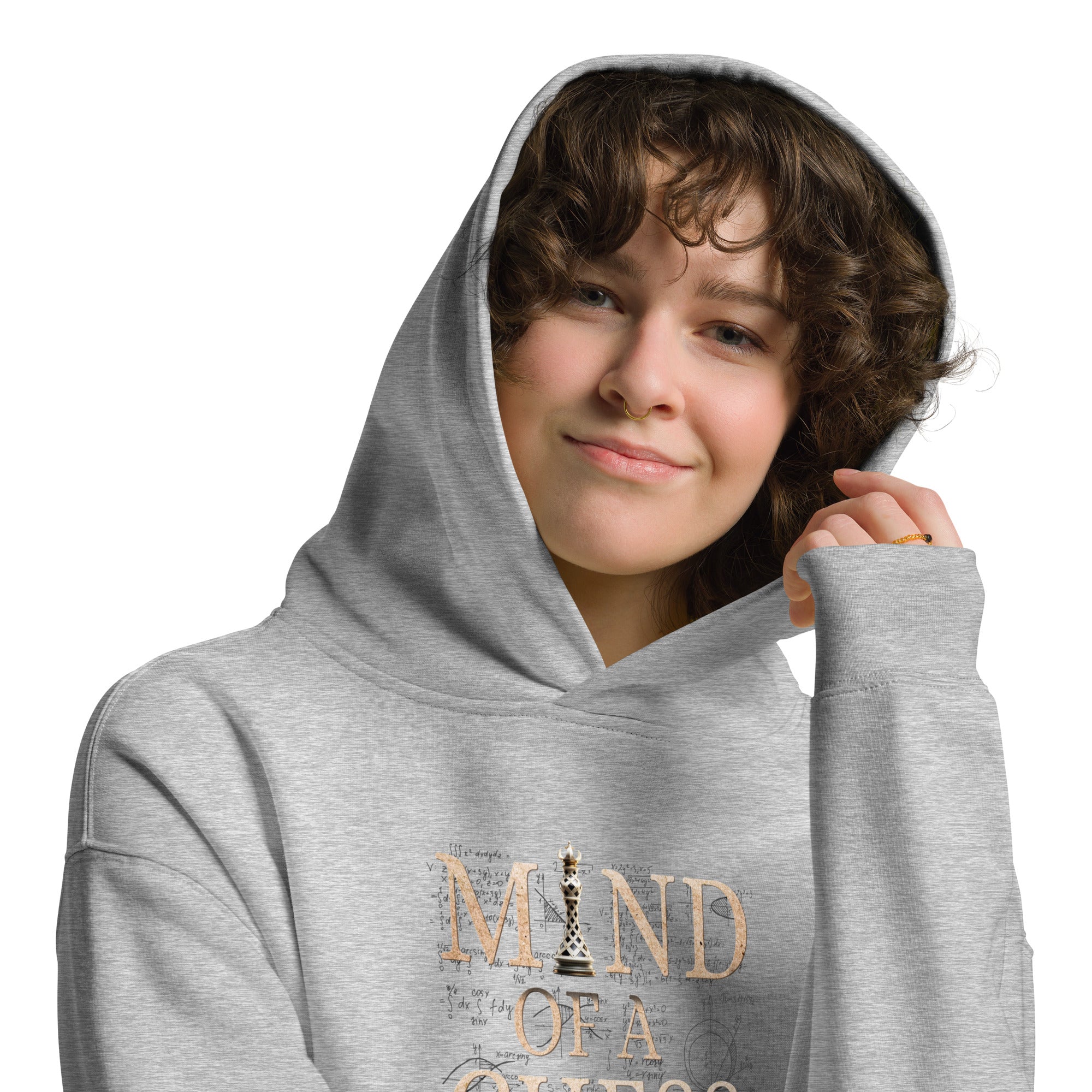 Mind of a Chess Player - Unisex oversized hoodie