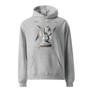 Knight of War - White - Unisex oversized hoodie