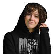 Bobby Fischer Outline - Premium Unisex oversized hoodie