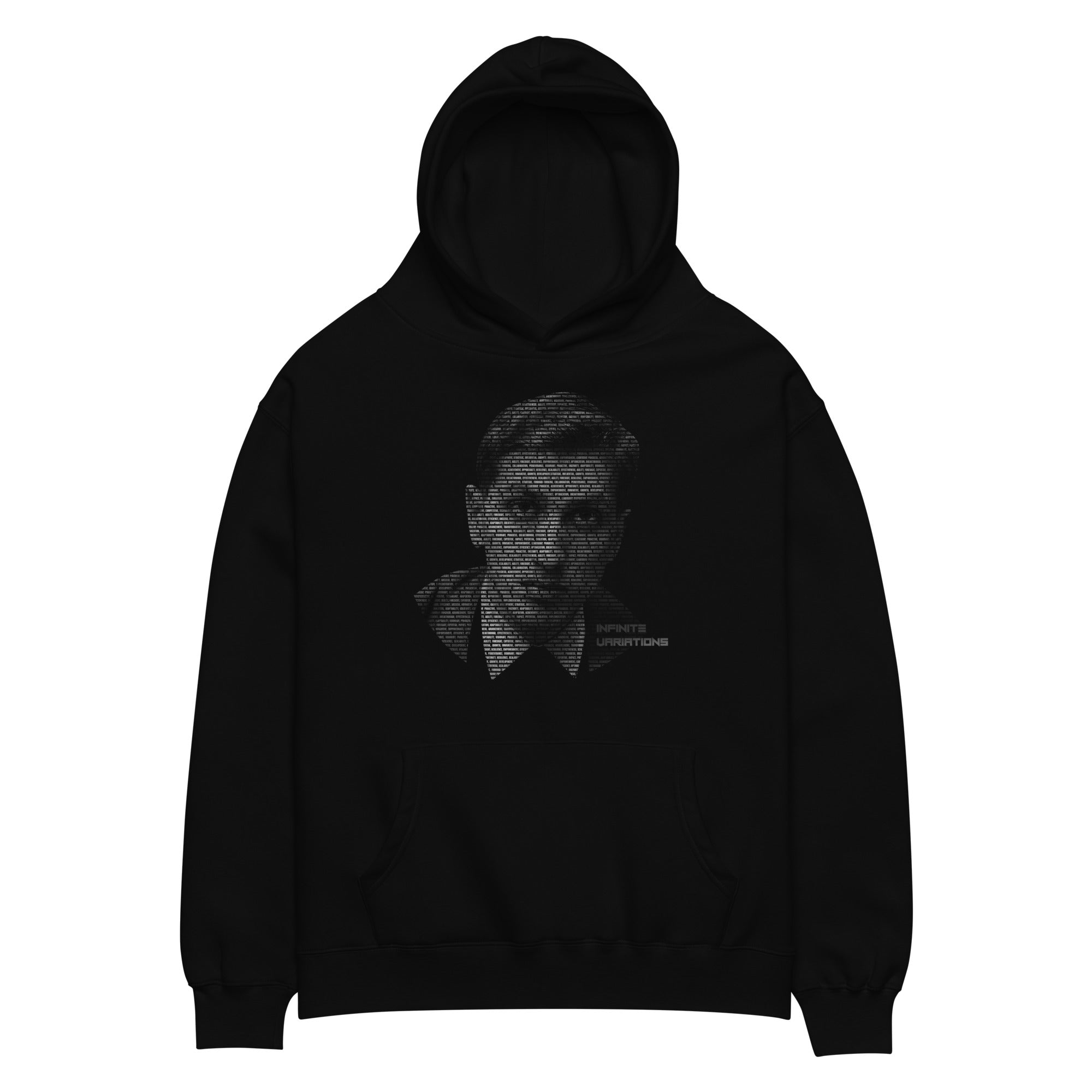 Bobby Fischer Silhouette - Premium Unisex oversized hoodie