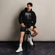 Bobby Fischer Outline - Premium Unisex oversized hoodie