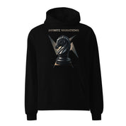 Knight of War - Black - Unisex oversized hoodie