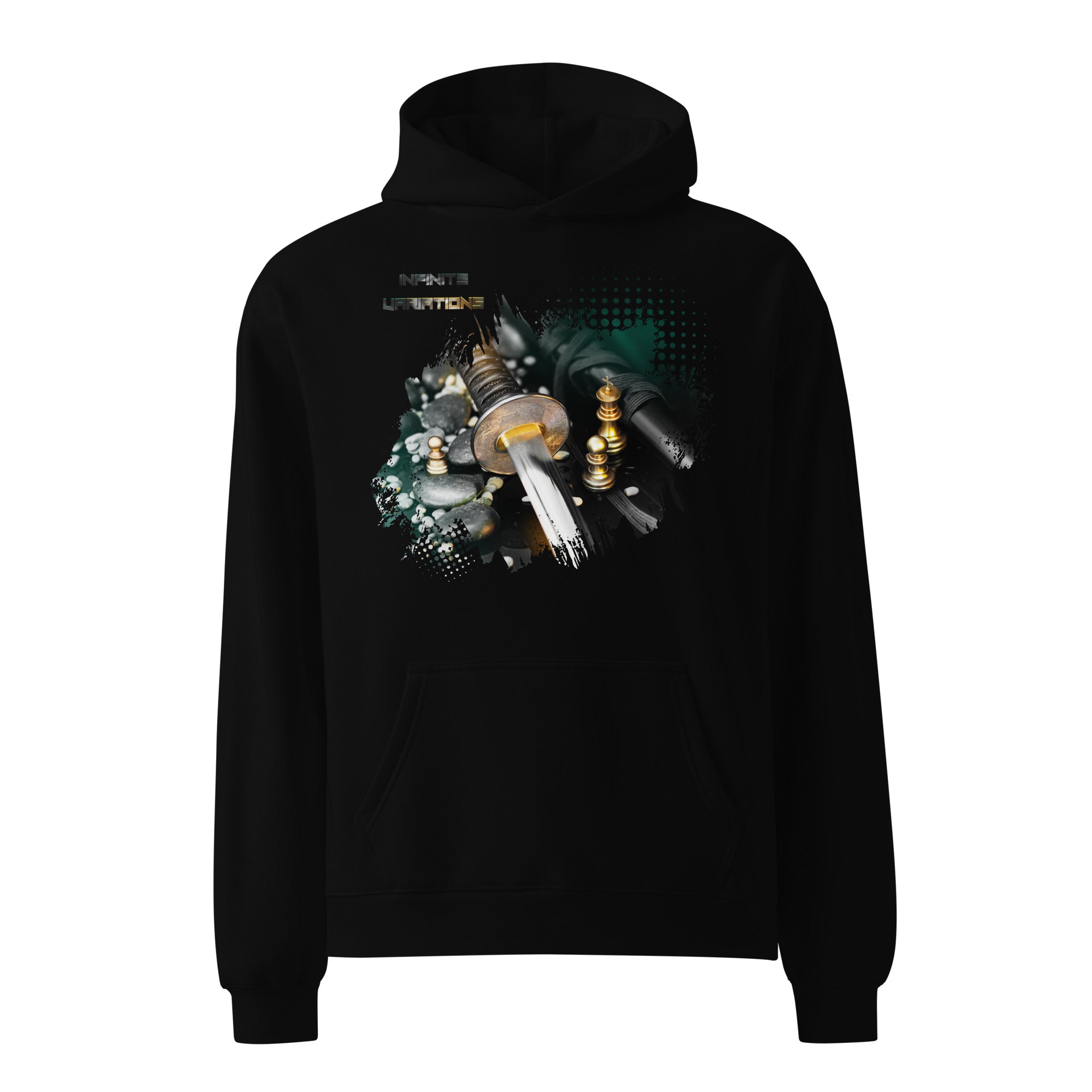 Samurai Chess II - Unisex oversized hoodie