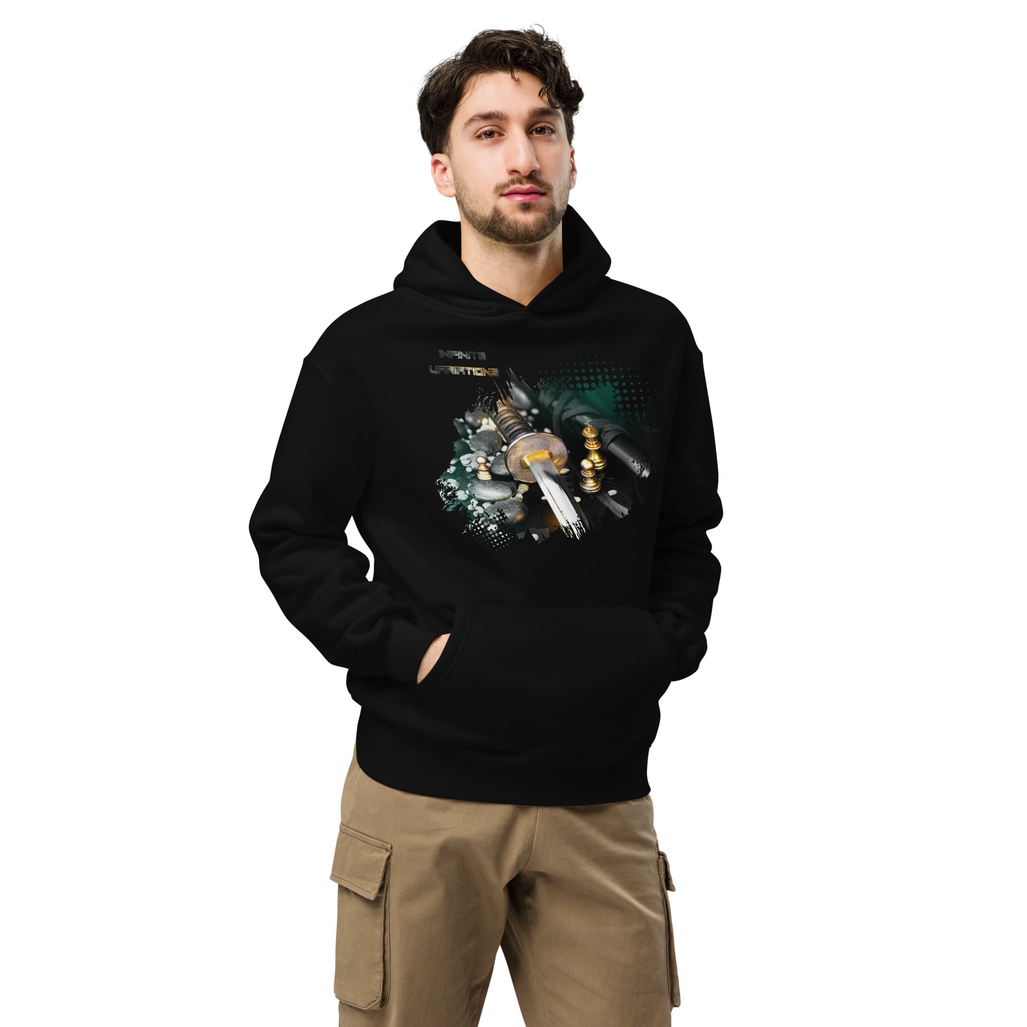 Samurai Chess II - Unisex oversized hoodie