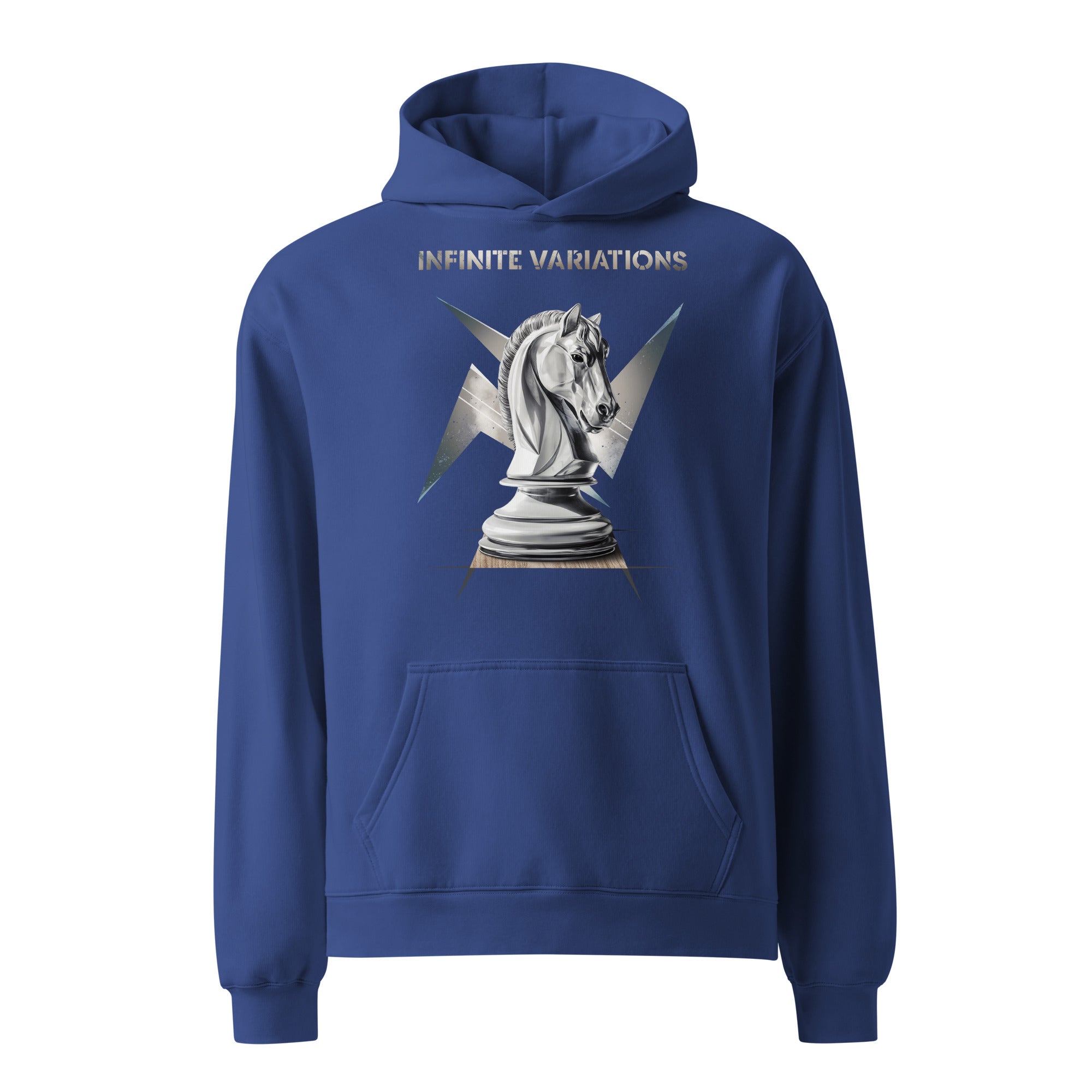 Knight of War - White - Unisex oversized hoodie
