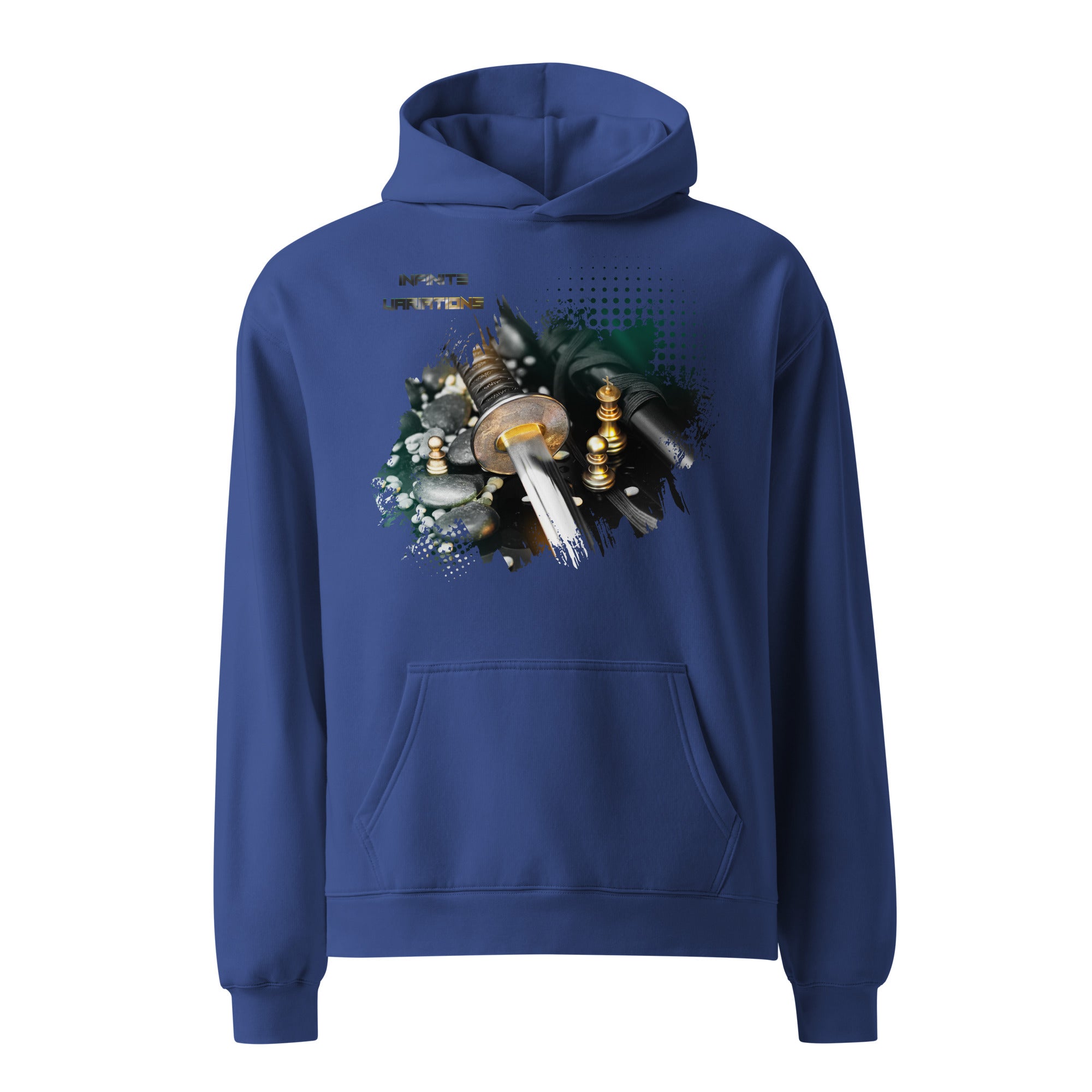 Samurai Chess II - Unisex oversized hoodie
