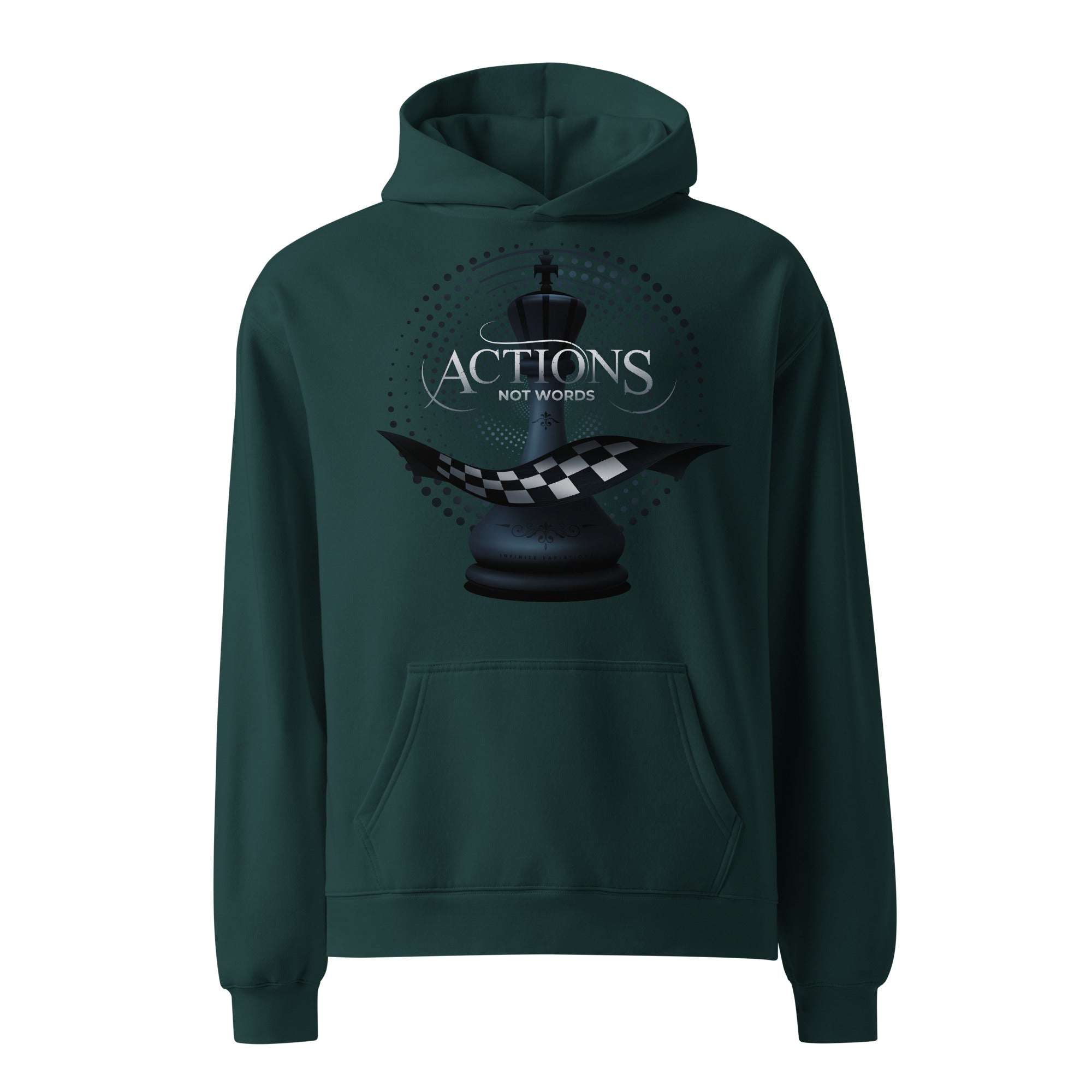 Actions Not Words - Unisex oversized hoodie