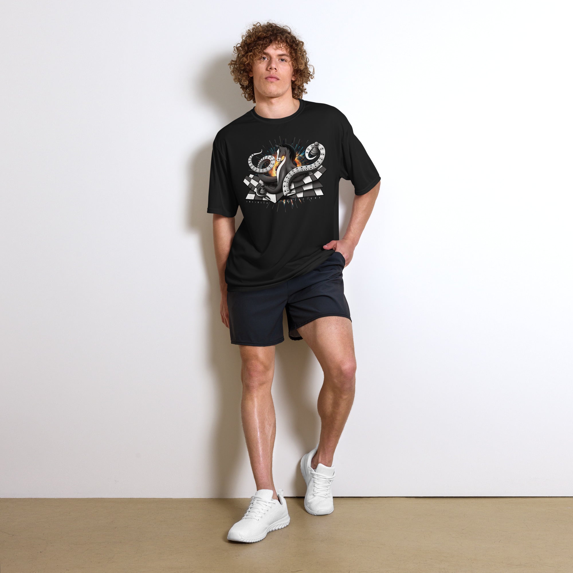 Octopus Knight - Unisex performance crew neck t-shirt