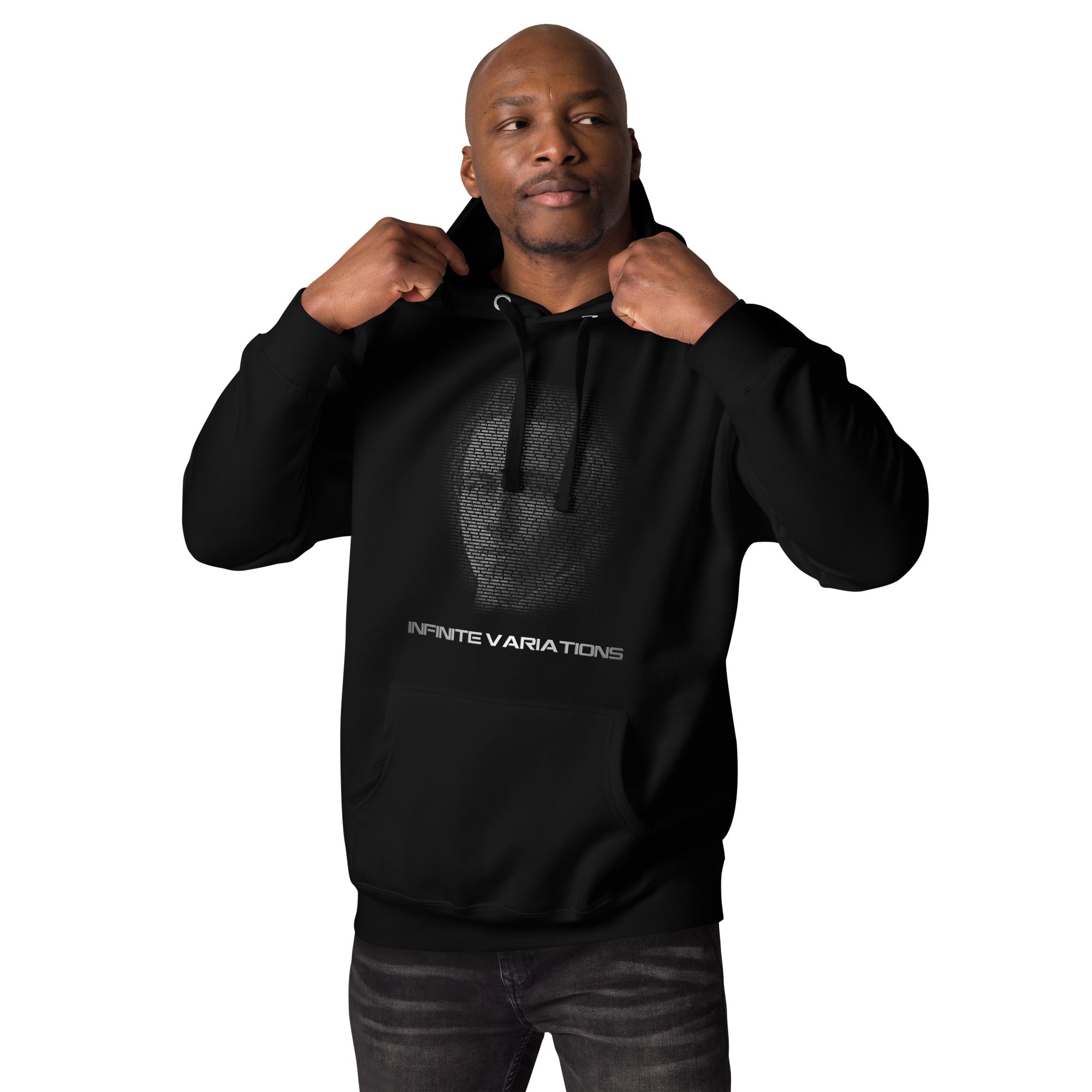 Paul Morphy Futuristic - Platinum - Premium Unisex Hoodie