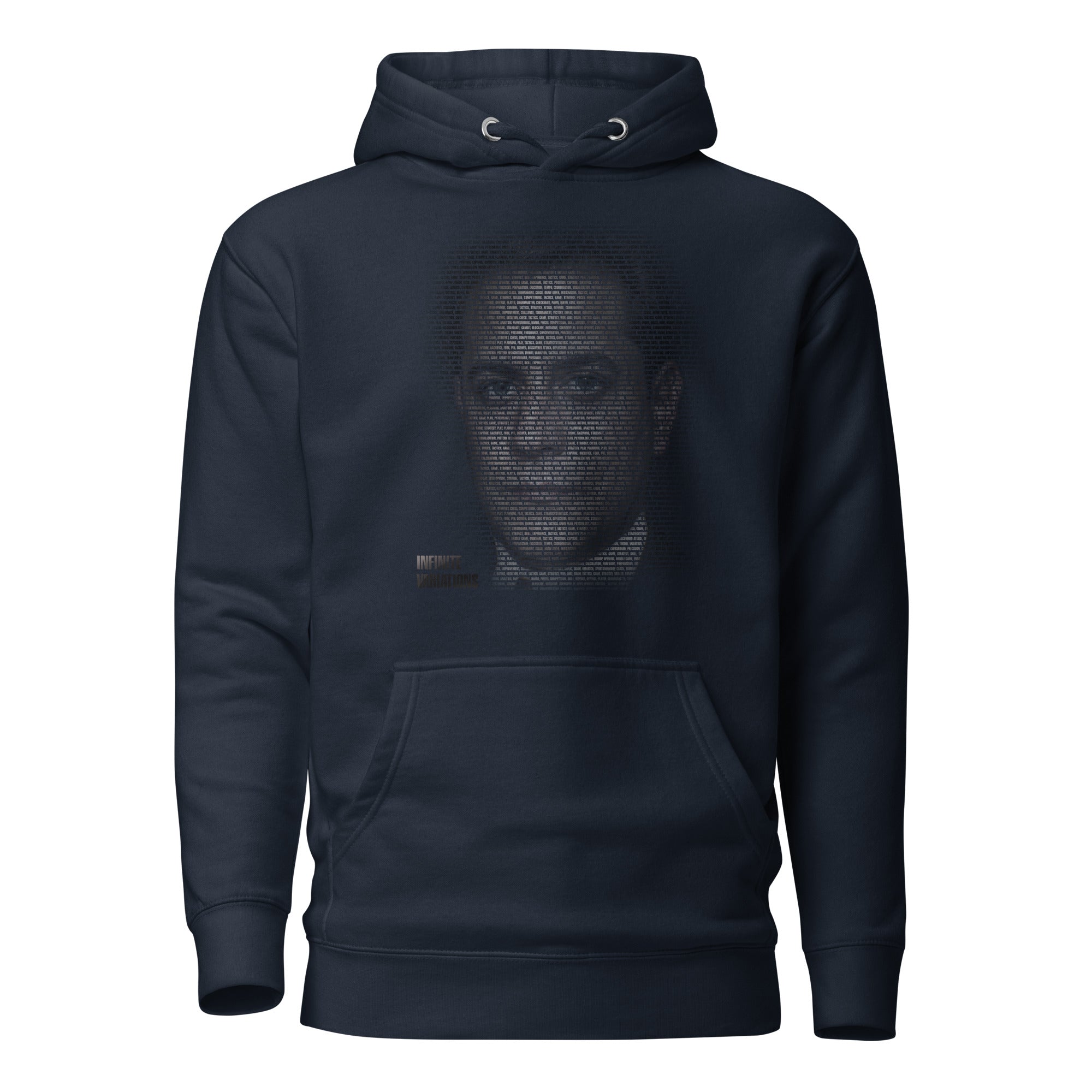 Infinite Variations - Capablanca Futuristic - Unisex Premium Hoodie