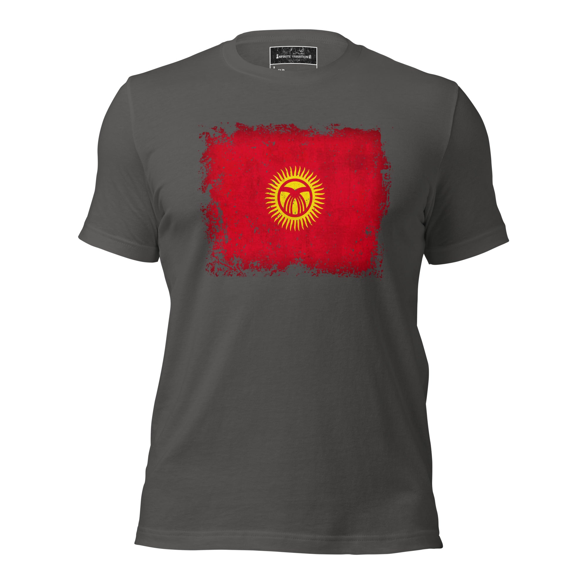 International Series - Kyrgyzstan Distressed - Unisex t-shirt