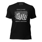 Evans Gambit - Opening Themed Chess T-Shirt - Unisex