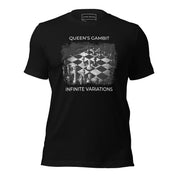 The Queen's Gambit - Distressed - Opening Themed Chess T-Shirt