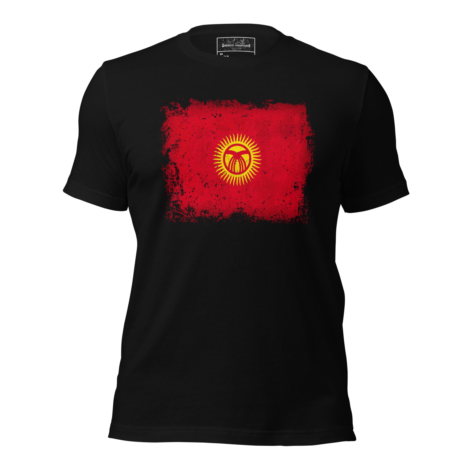 International Series - Kyrgyzstan Distressed - Unisex t-shirt
