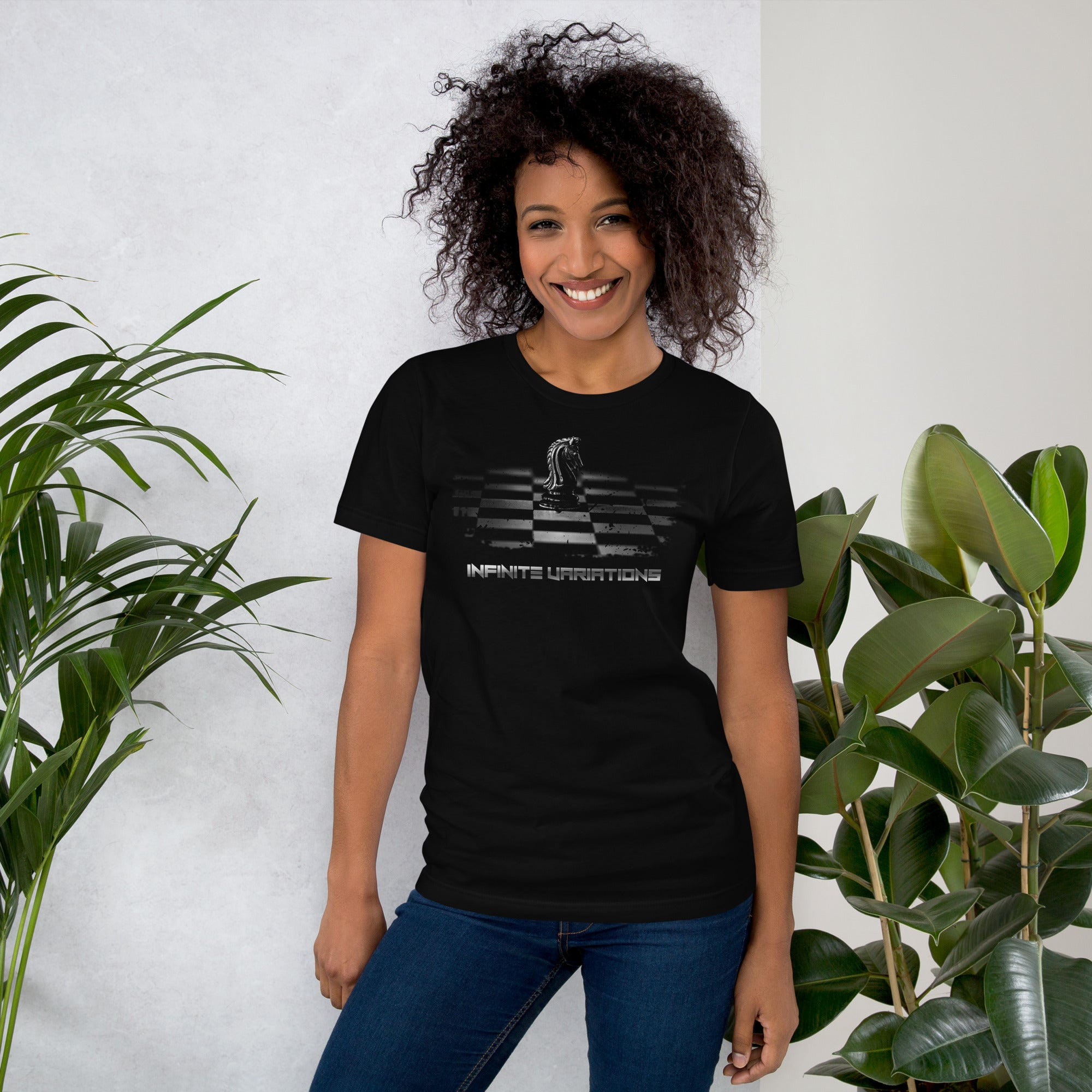 Infinite Variations - Tournament Chess International Unisex t-shirt - Dominican Republic